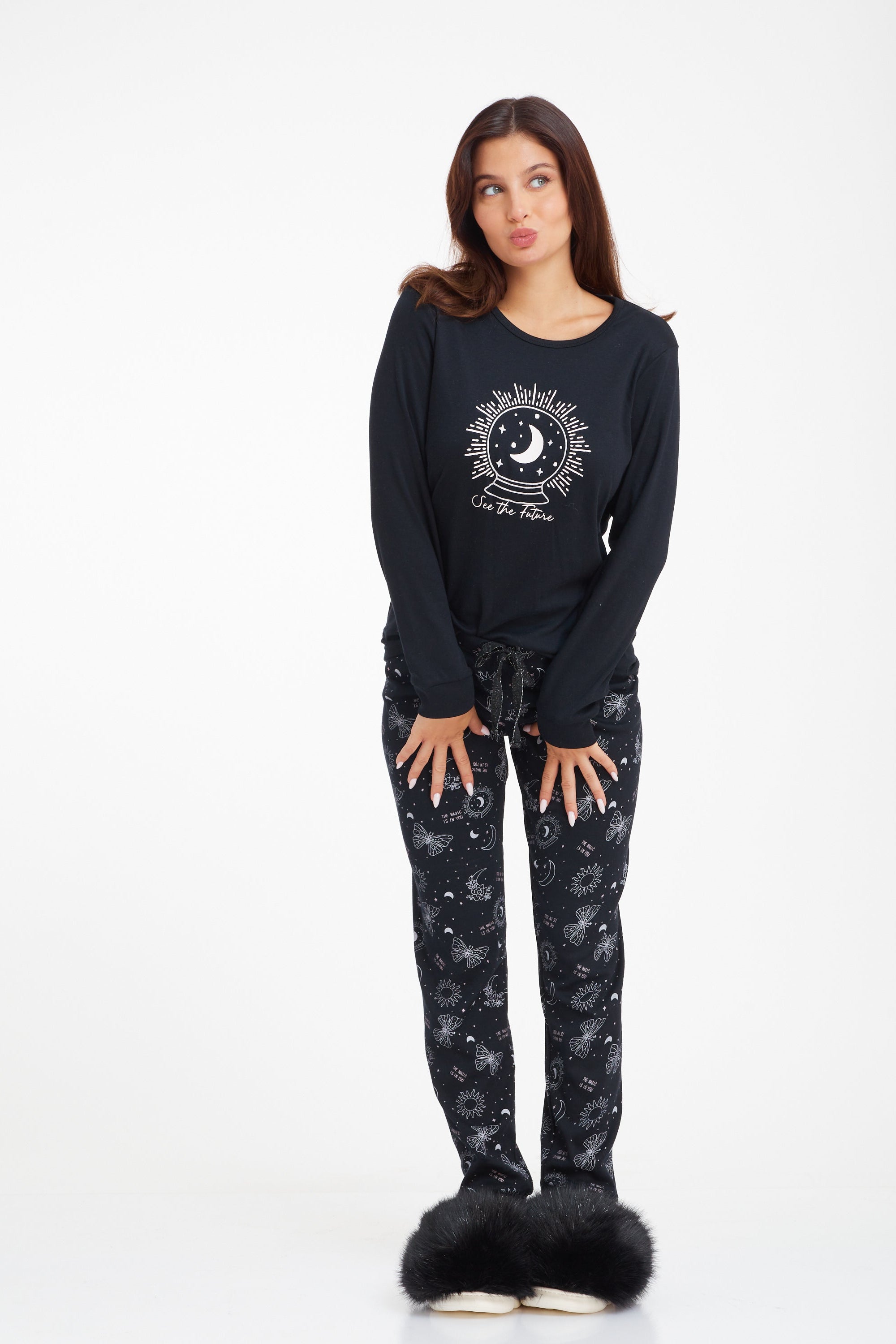 סט פיג'ימה אינטרלוק