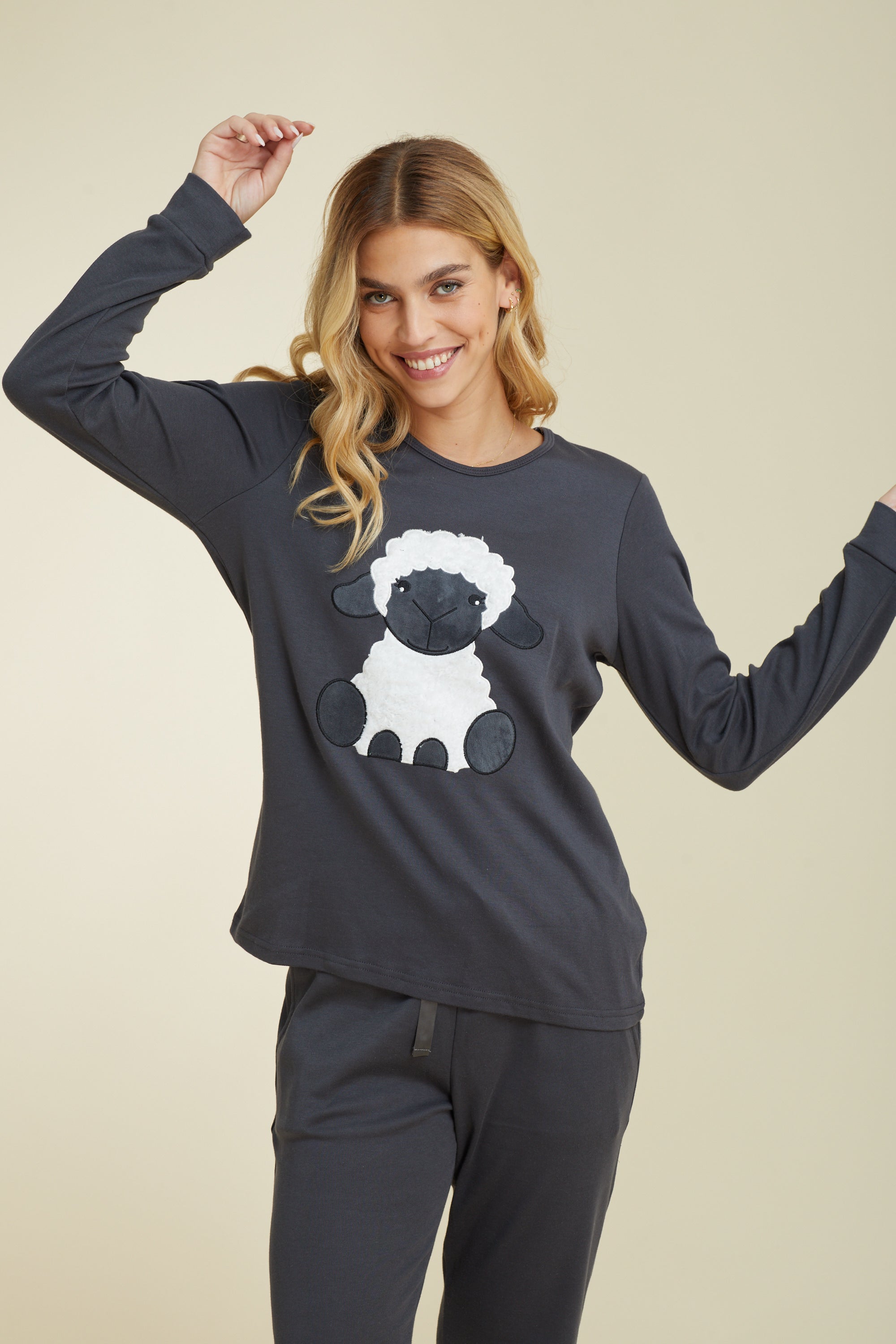 סט פיג'מה אינטרלוק