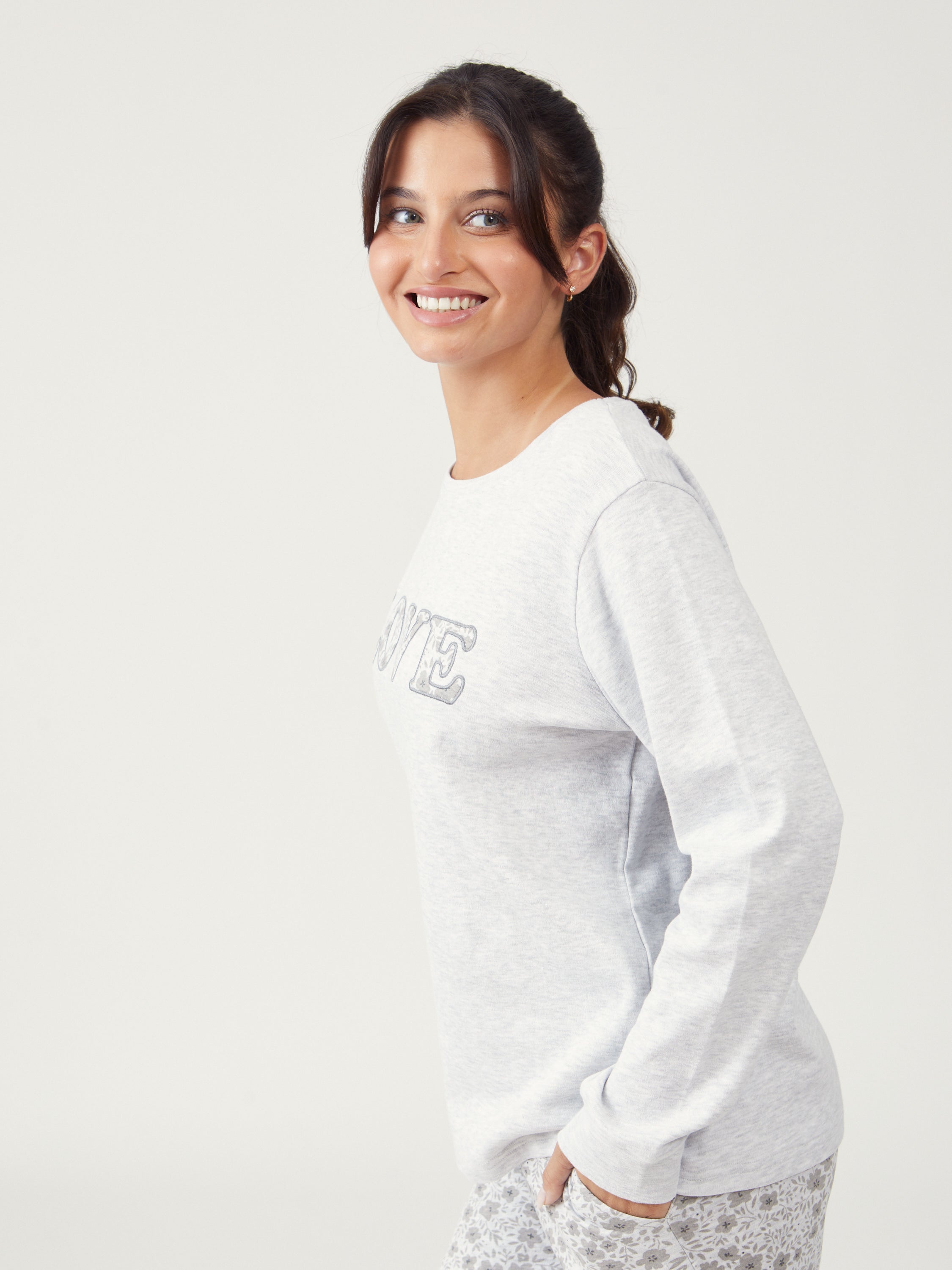 סט פיג'מת אינטרלוק