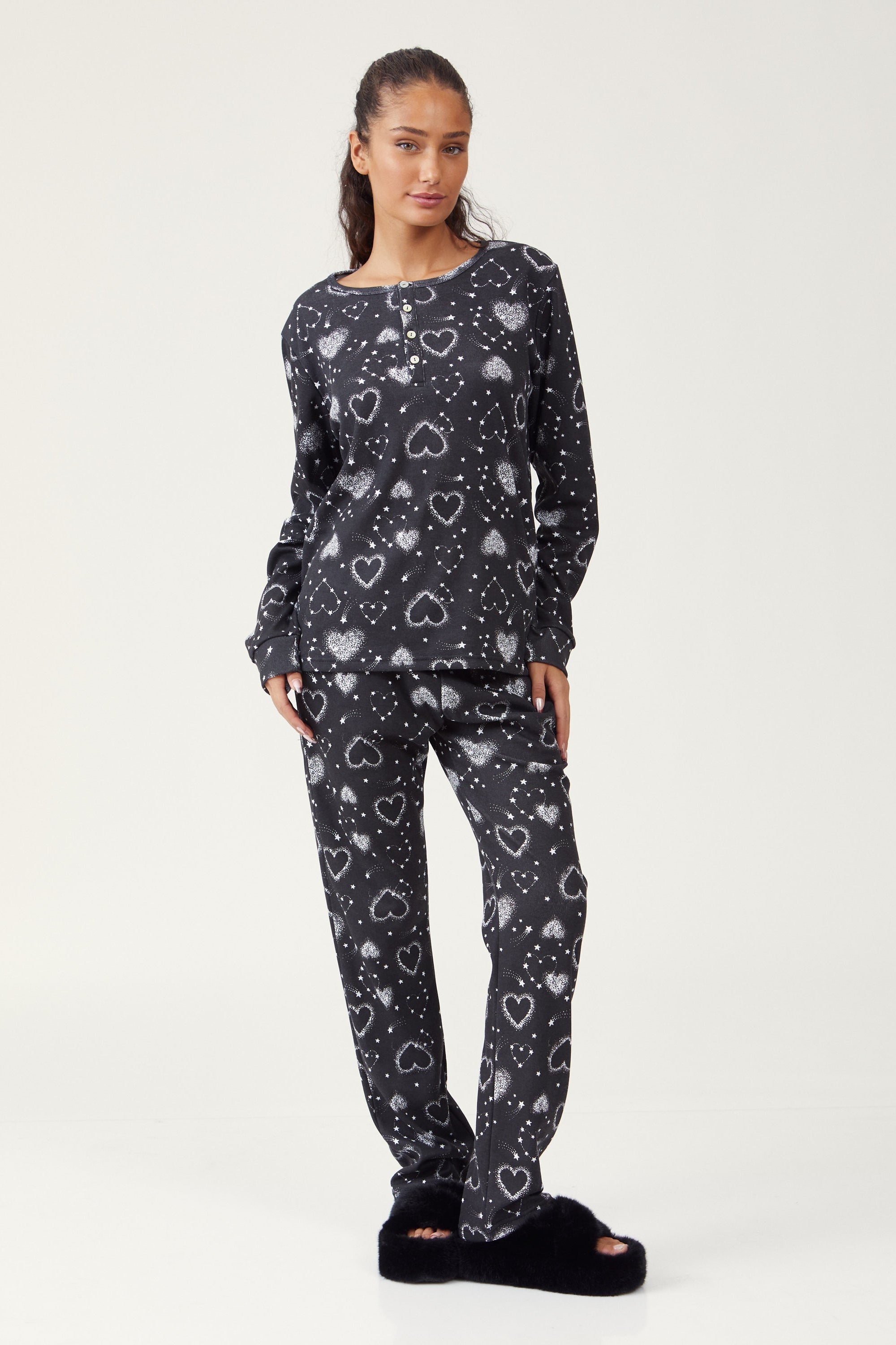 סט פיג'מה אינטרלוק