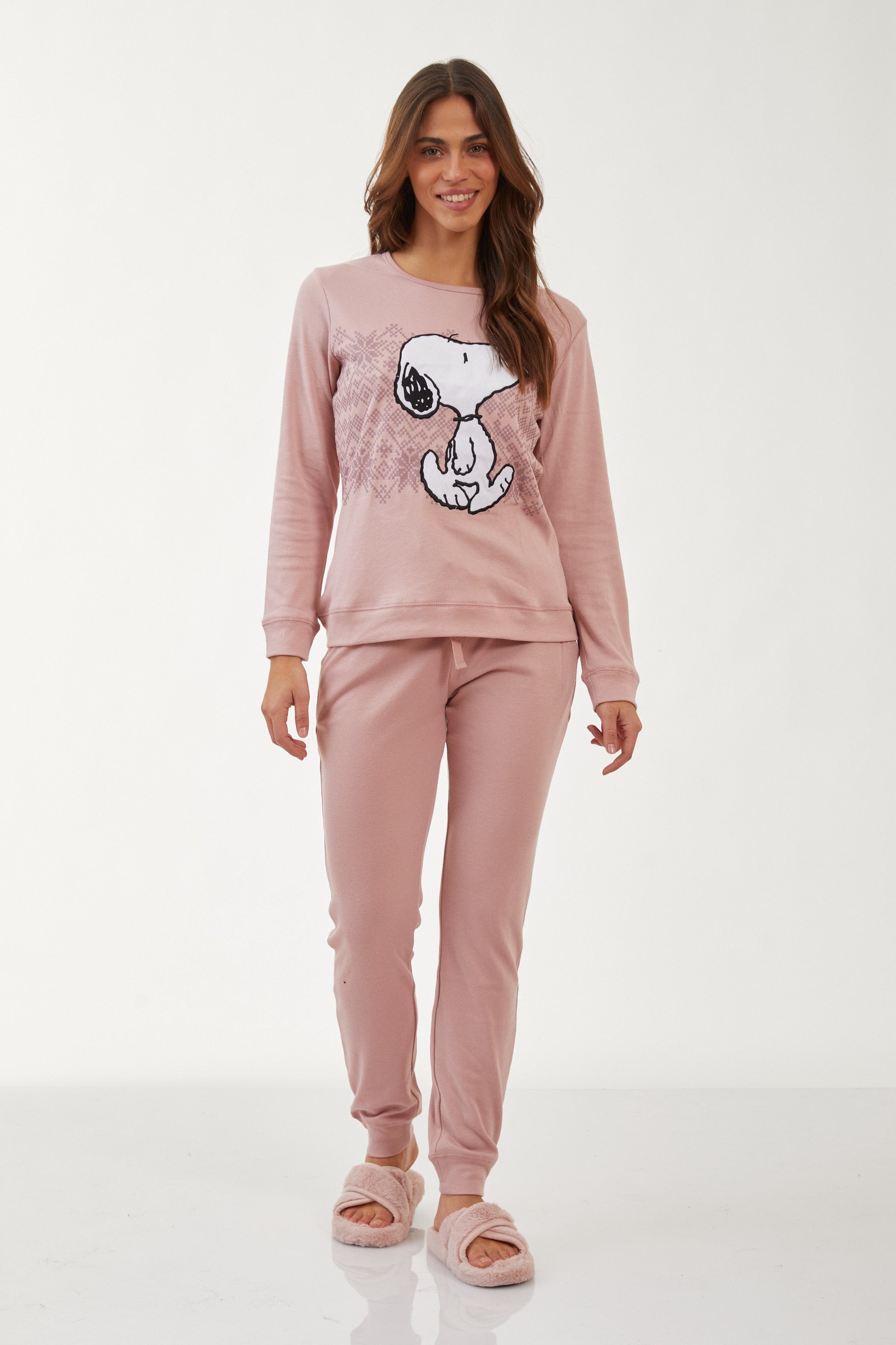 Snoopy Interlock סט פיג'מה סנופי אינטרלוק