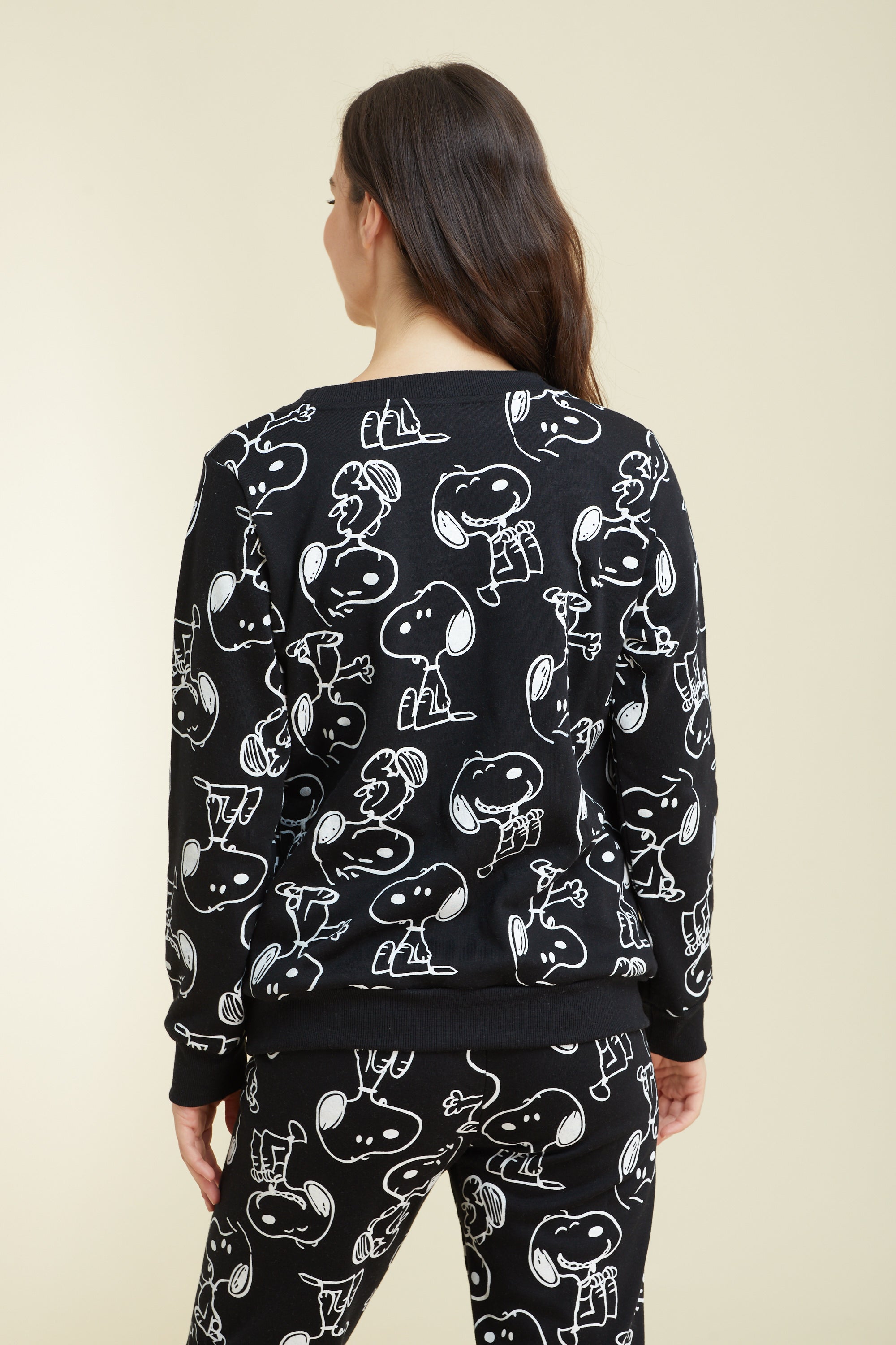 Snoopy fleece סט פיג'מה פוטר