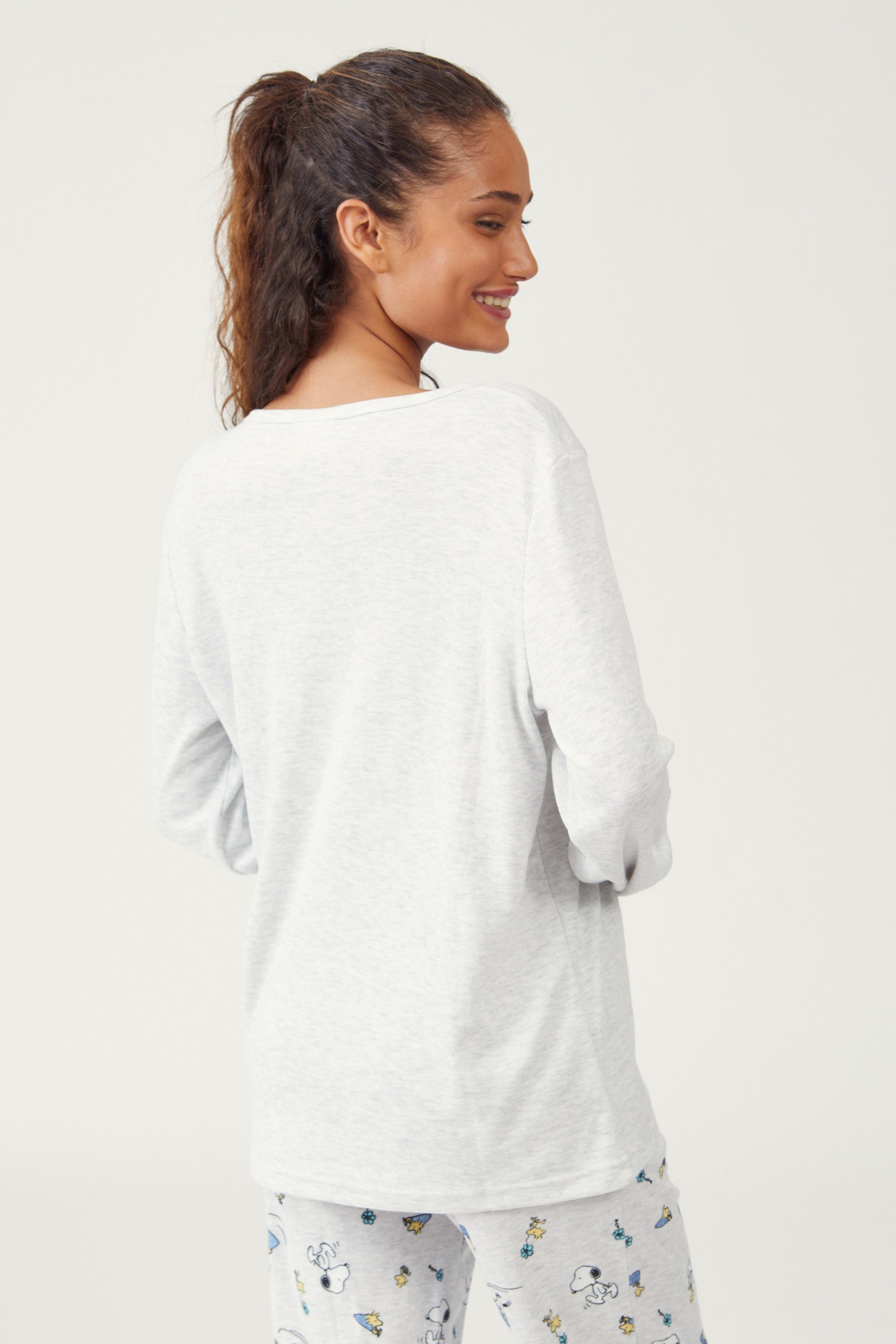 פיג'מת סנופי אינטרלוק