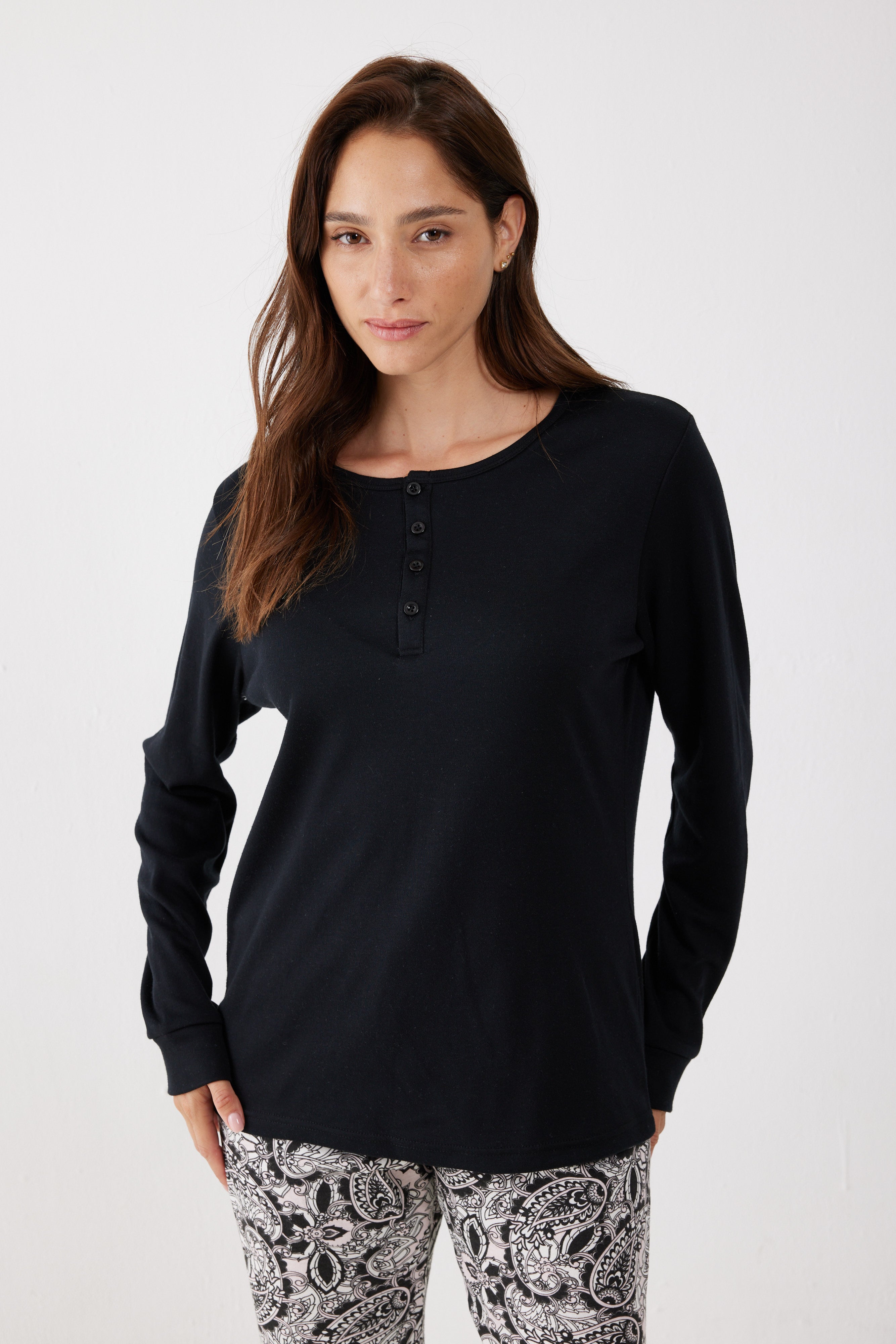 סט פיג'מת אינטרלוק