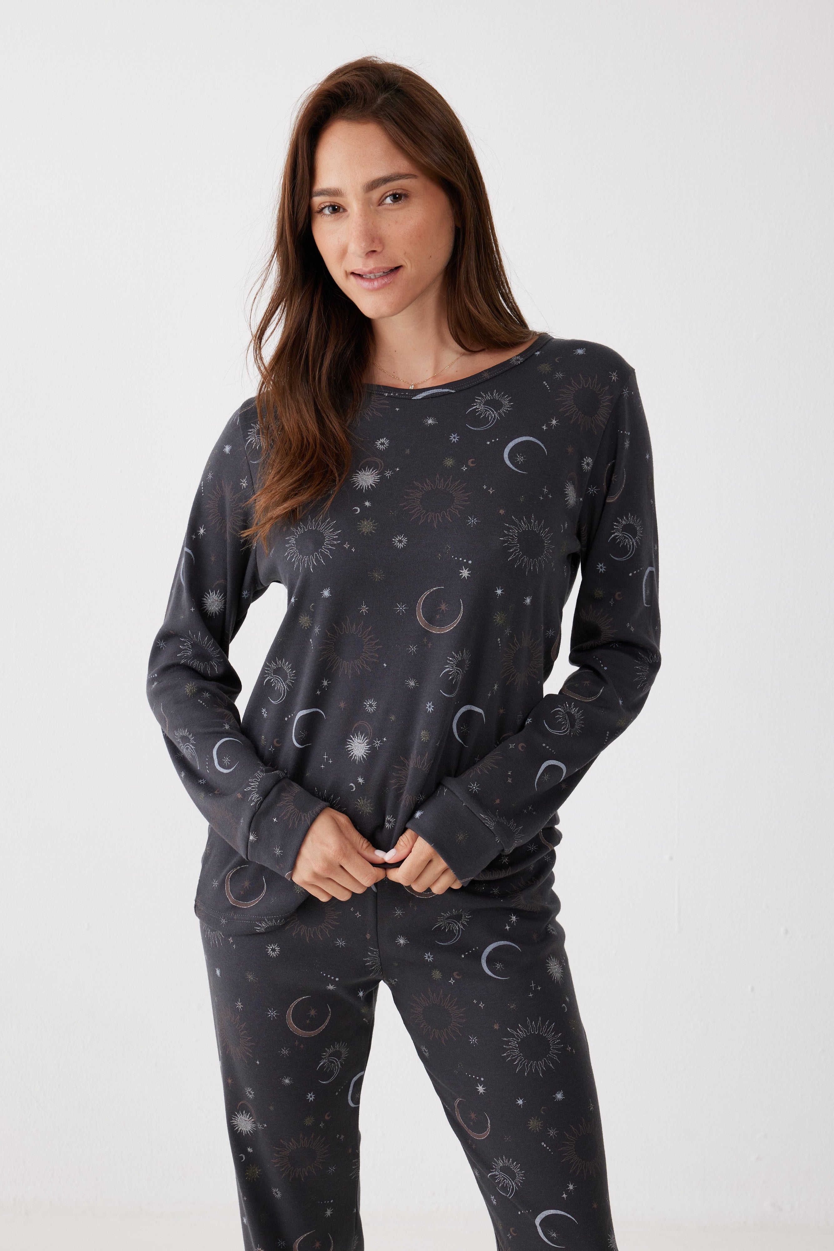 סט פיג'מה אינטרלוק