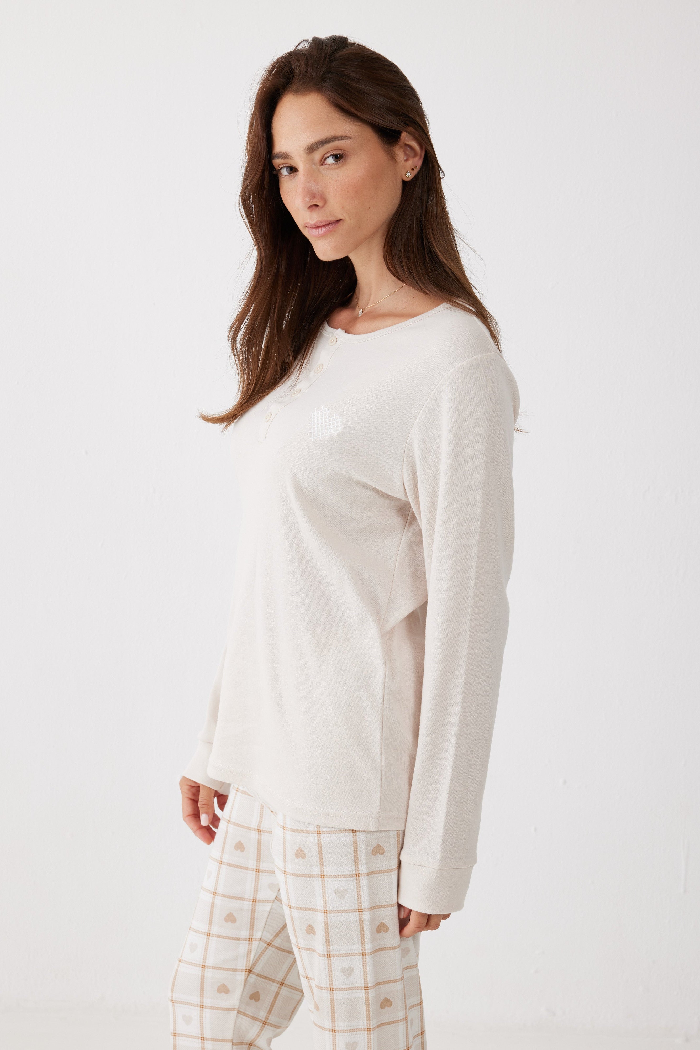 סט פיג'מה אינטרלוק