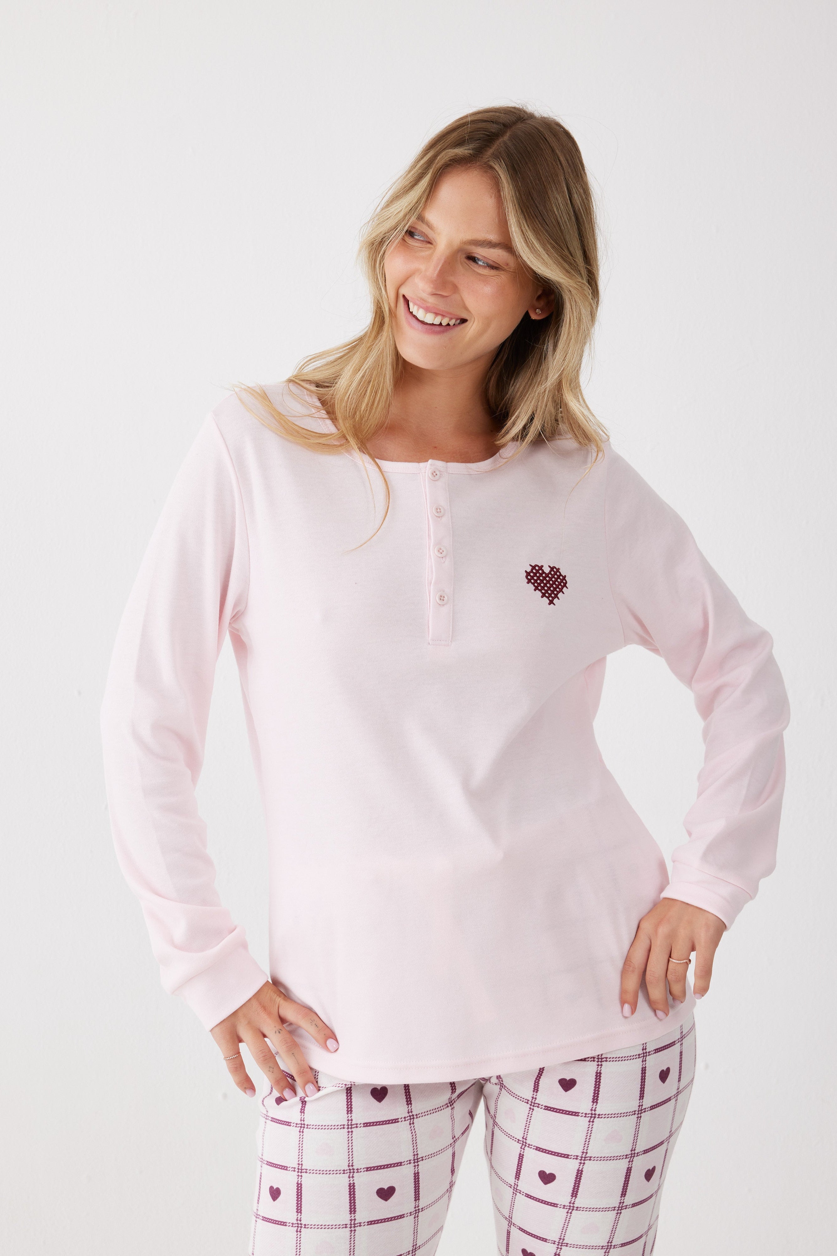 סט פיג'מה אינטרלוק