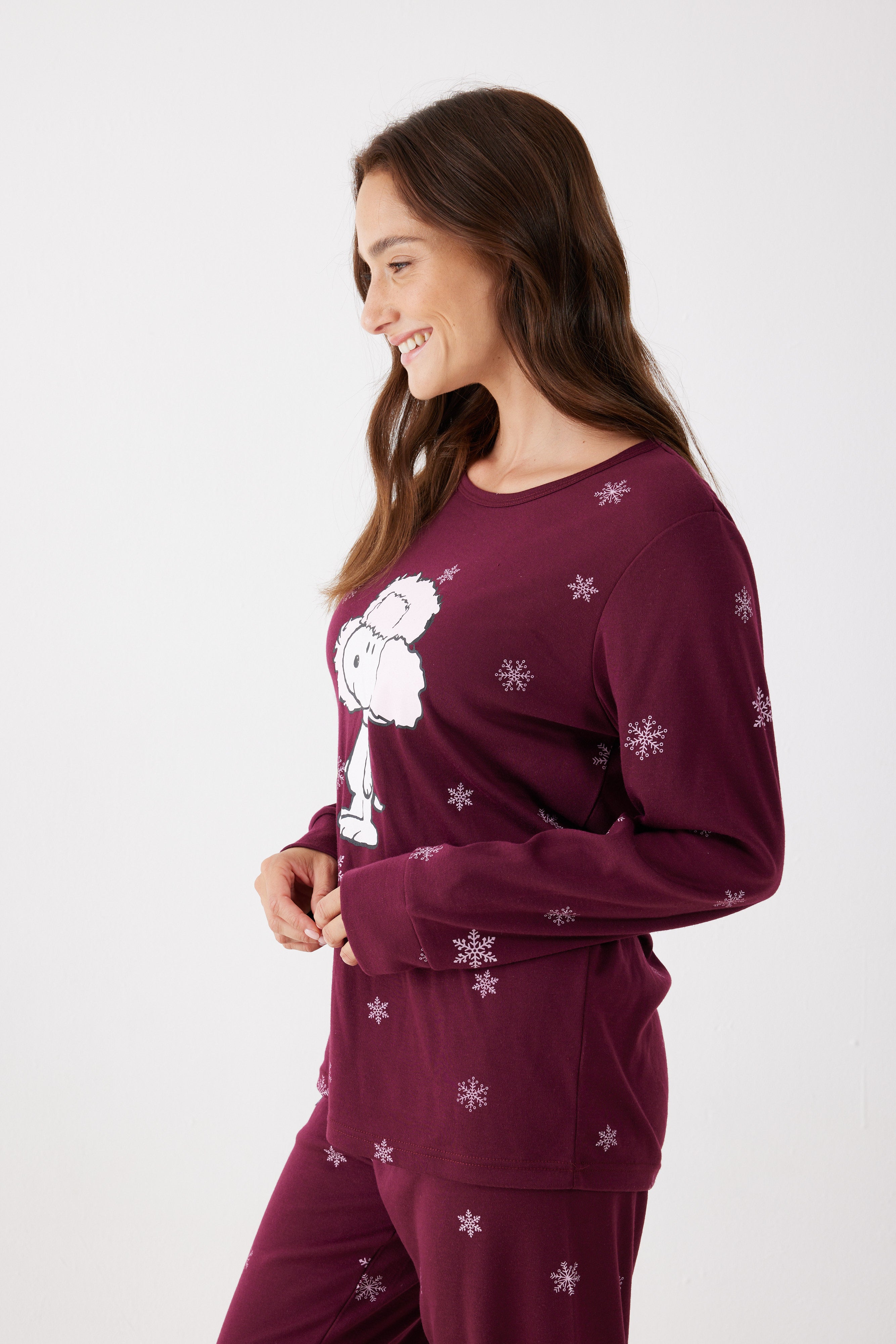 פיג'מה סנופי אינטרלוק