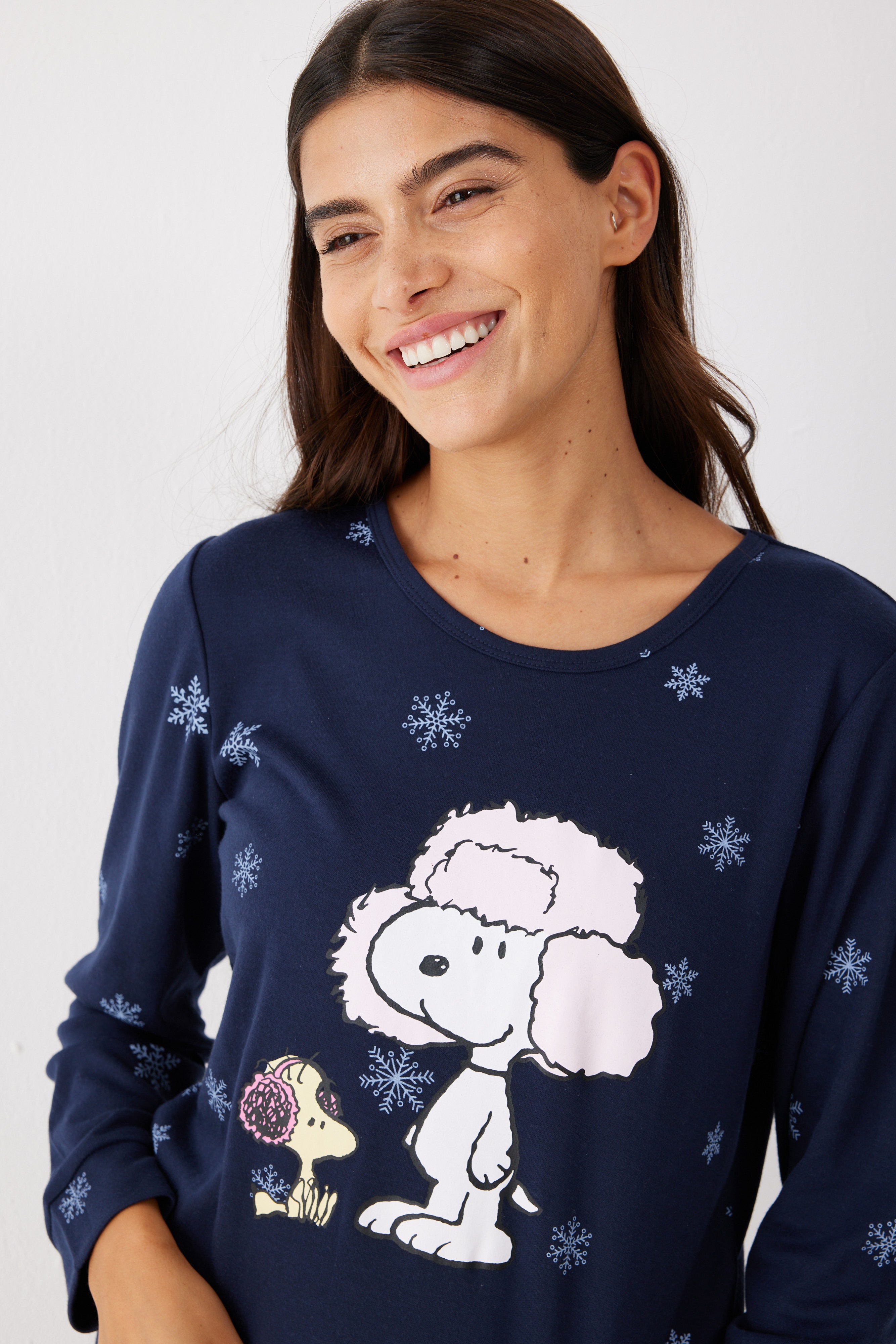 פיג'מה סנופי אינטרלוק