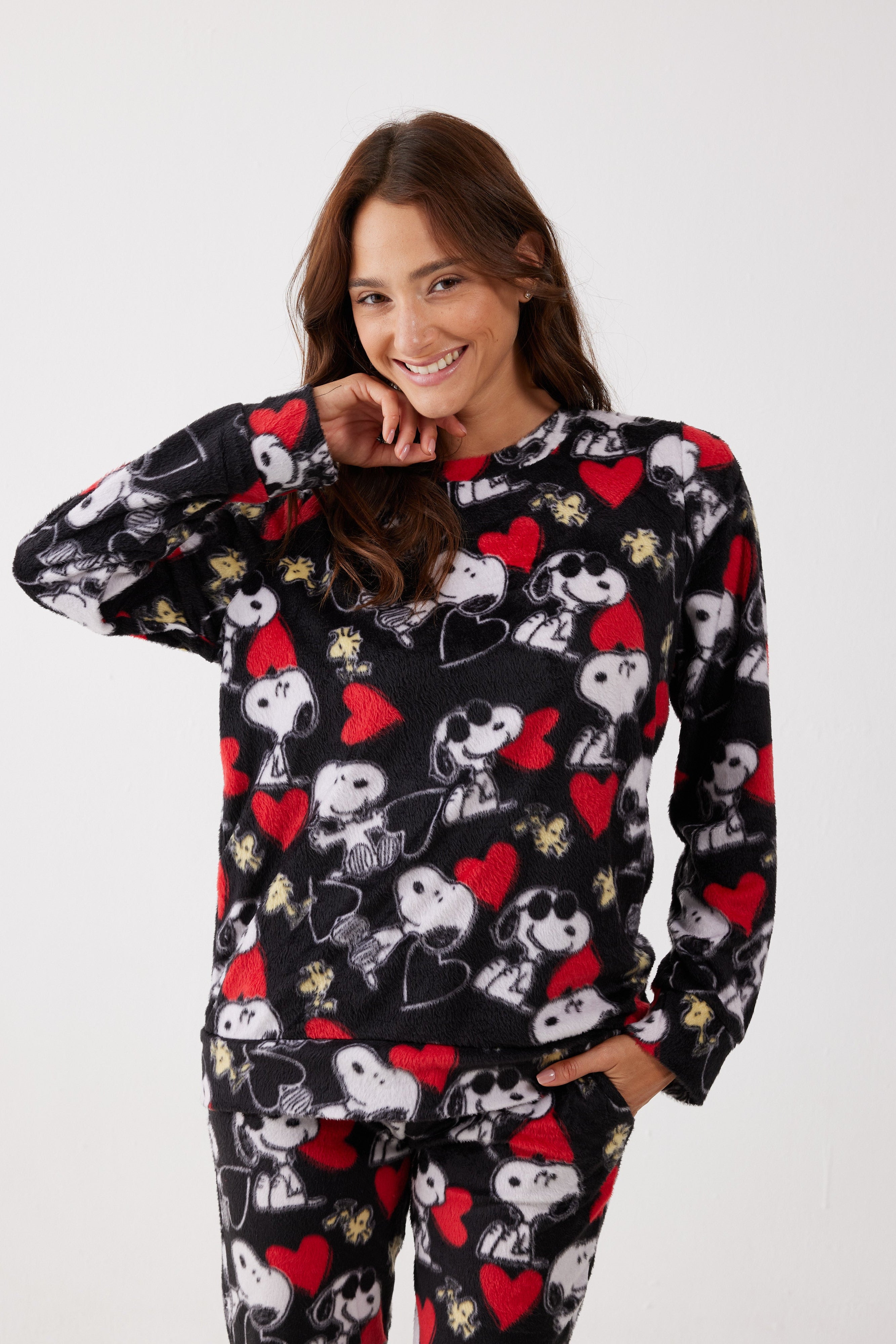 פיג'מה סנופי מינק