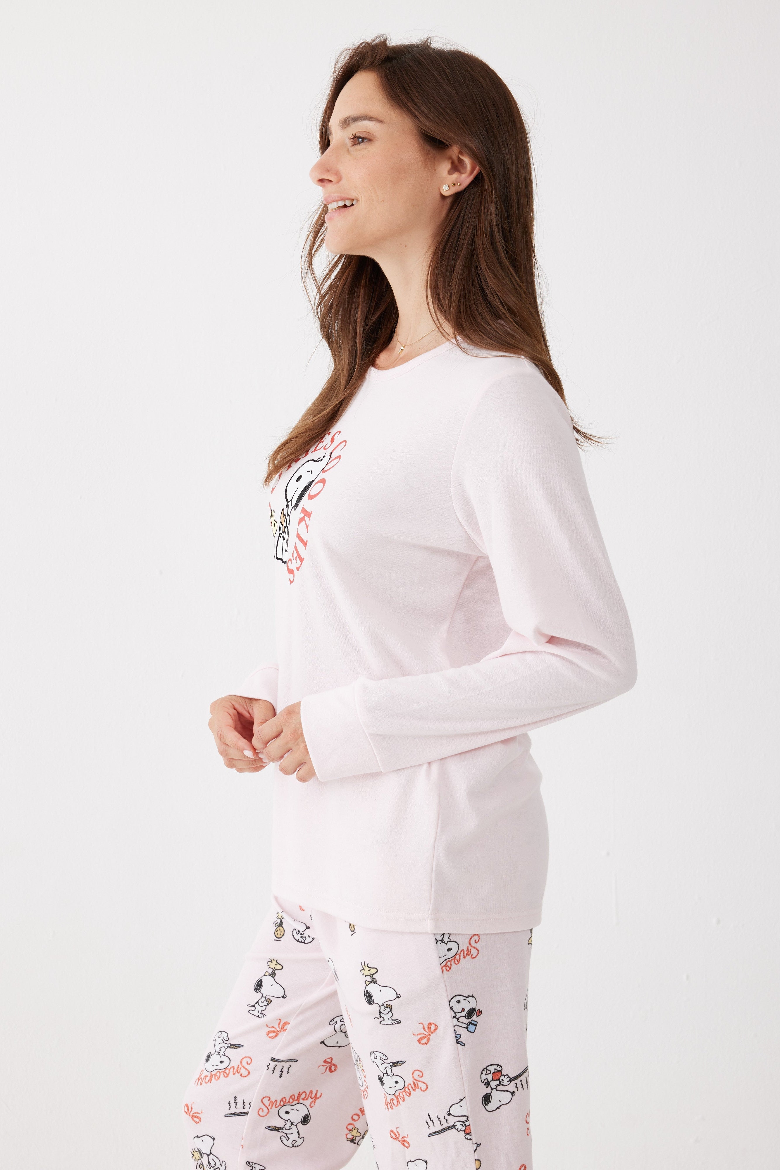 פיג'מת סנופי אינטרלוק