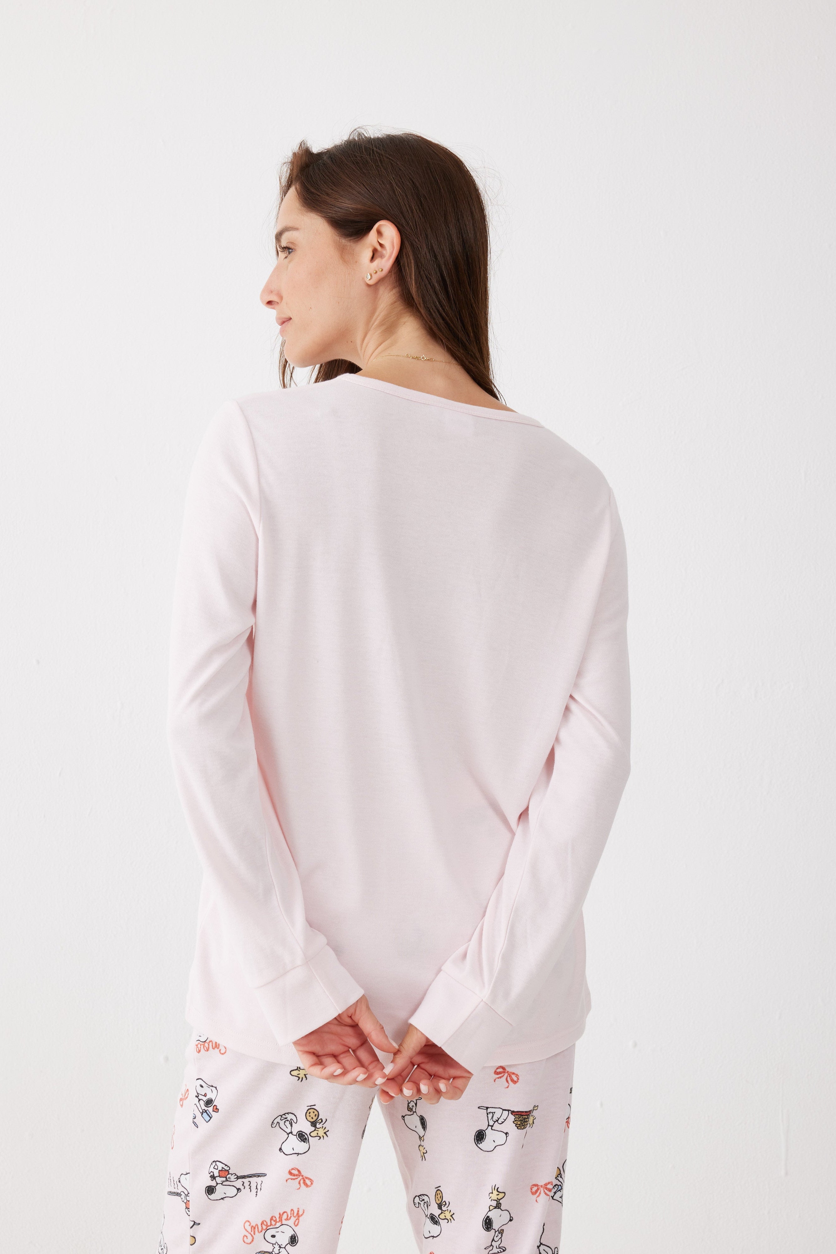 פיג'מת סנופי אינטרלוק