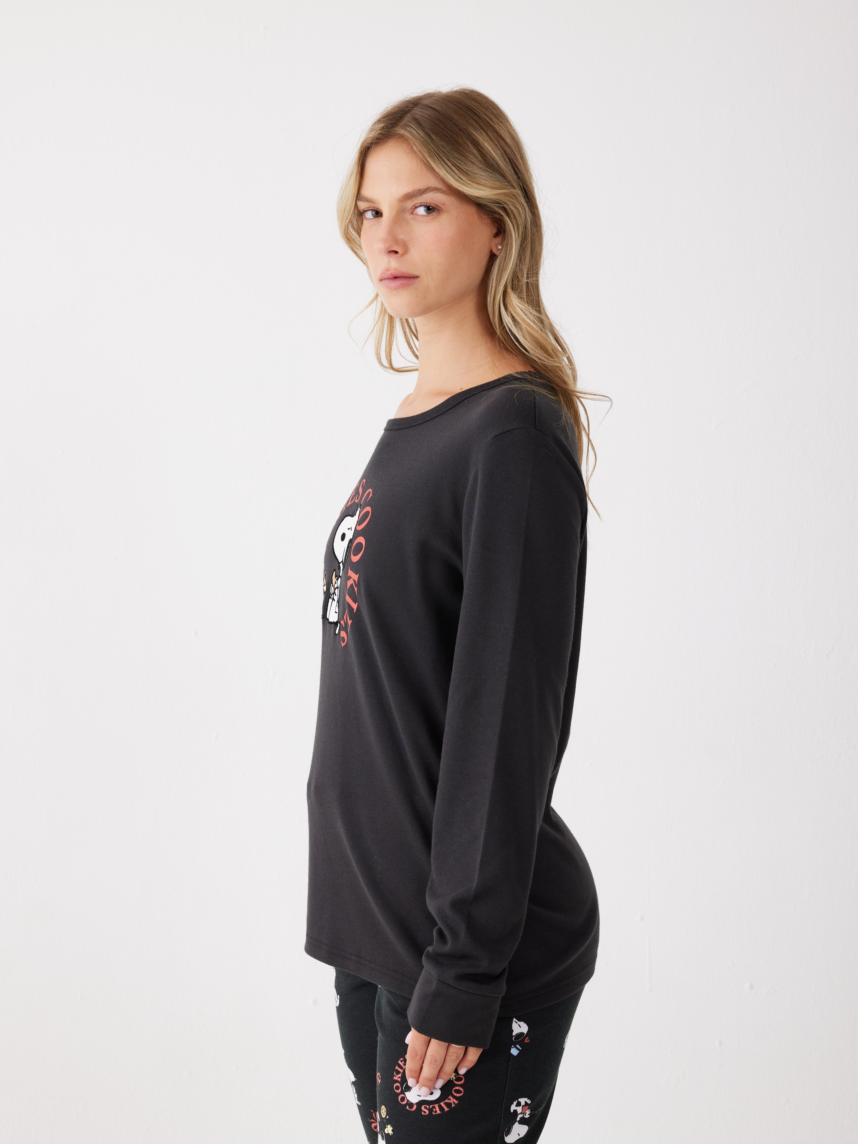 פיג'מת סנופי אינטרלוק