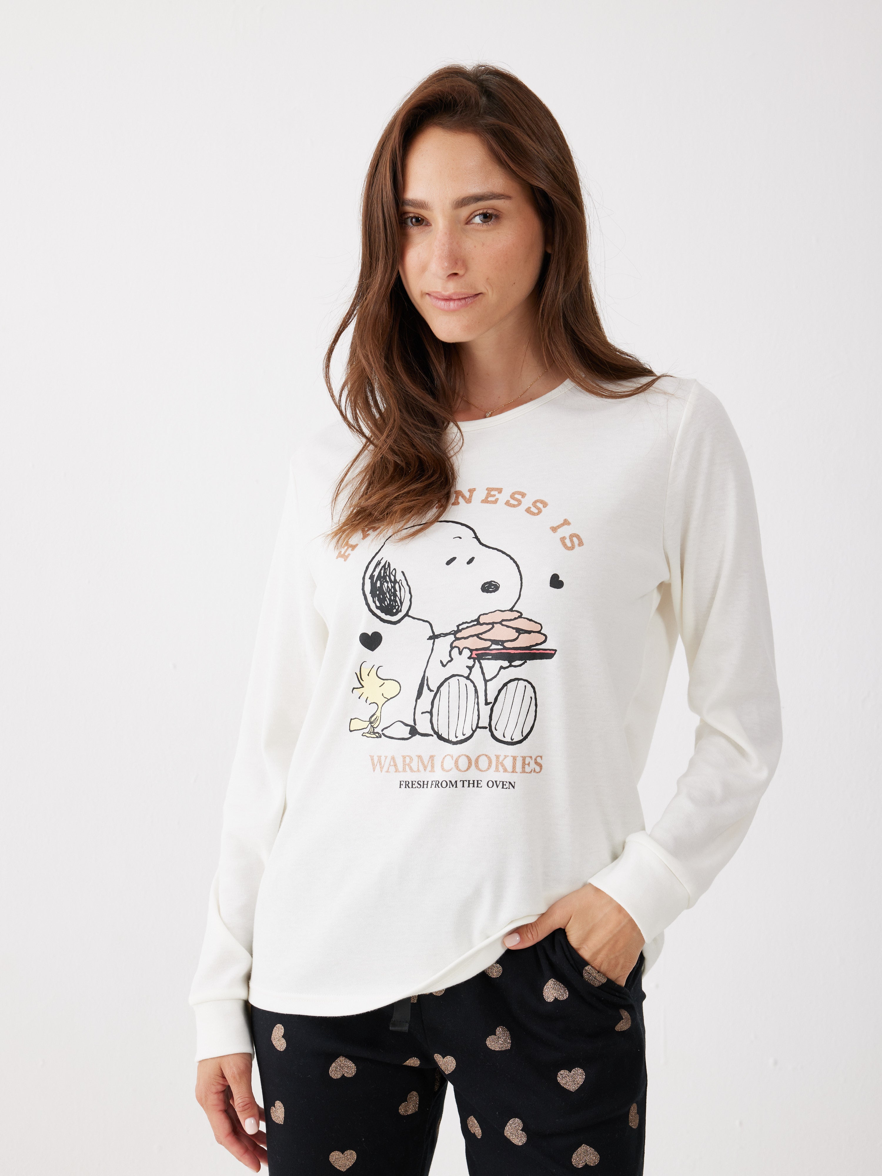 פיג'מה סנופי אינטרלוק