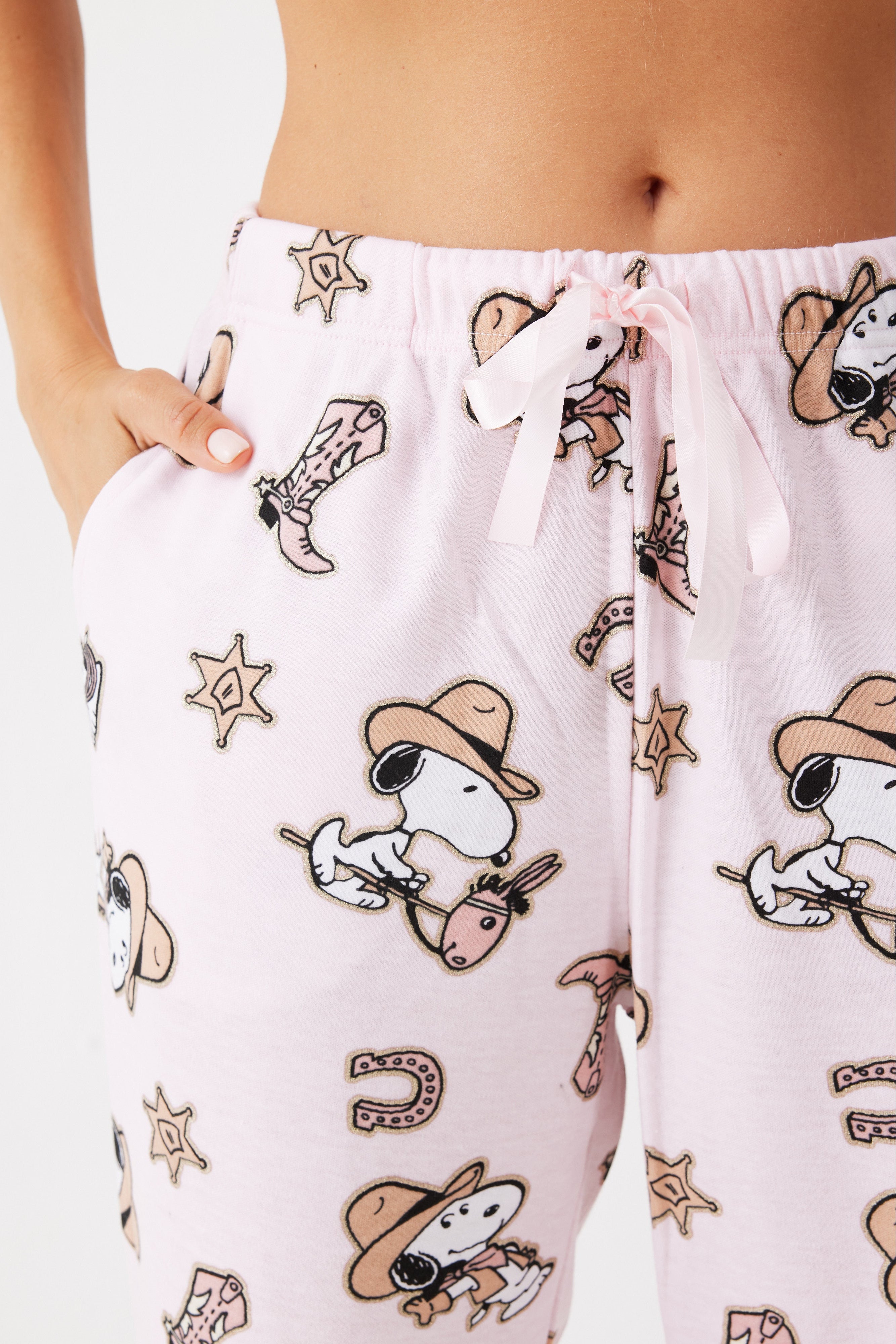 פיג'מת סנופי אינטרלוק