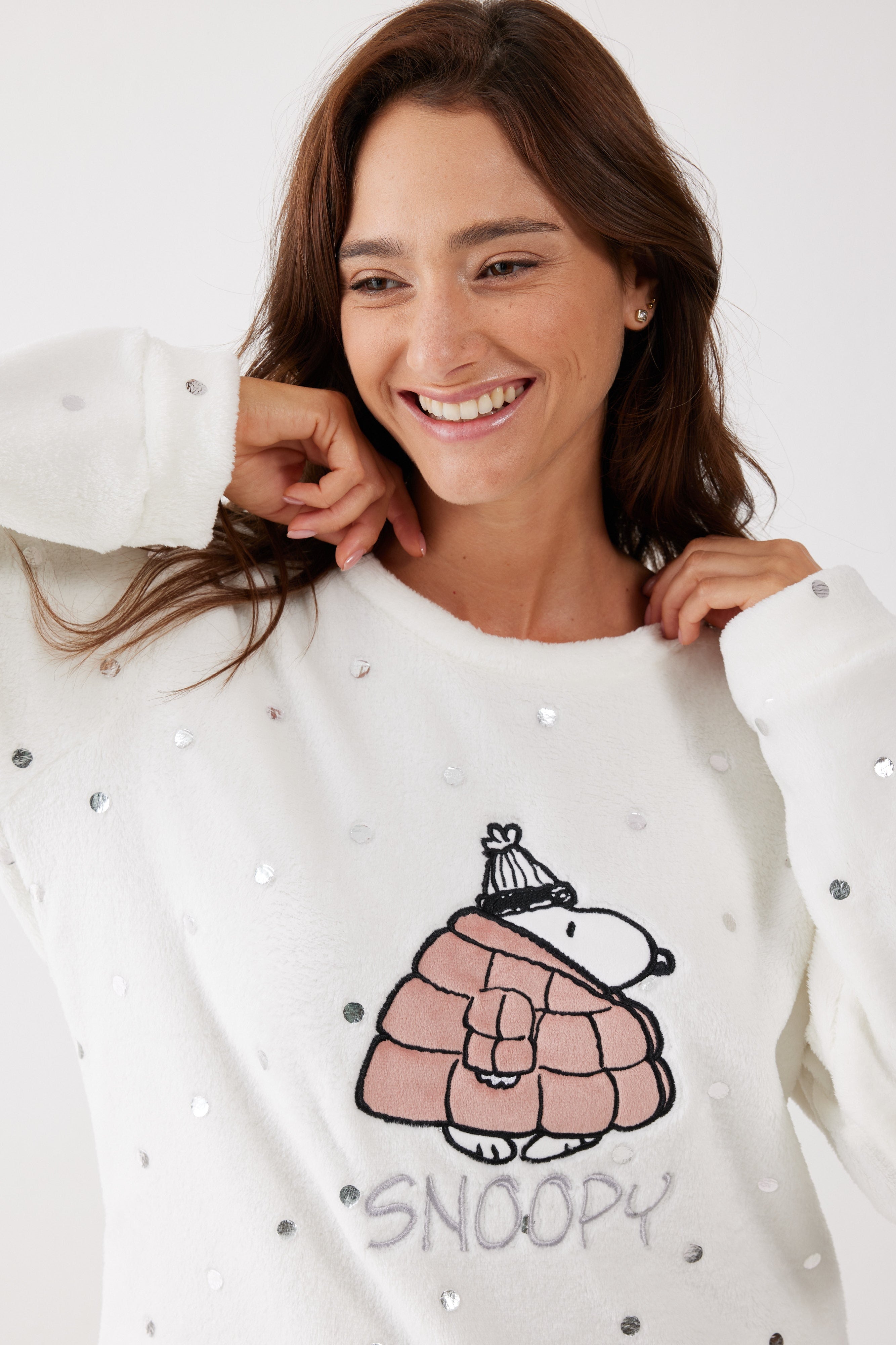 סט פיג'מה סנופי פלאפי