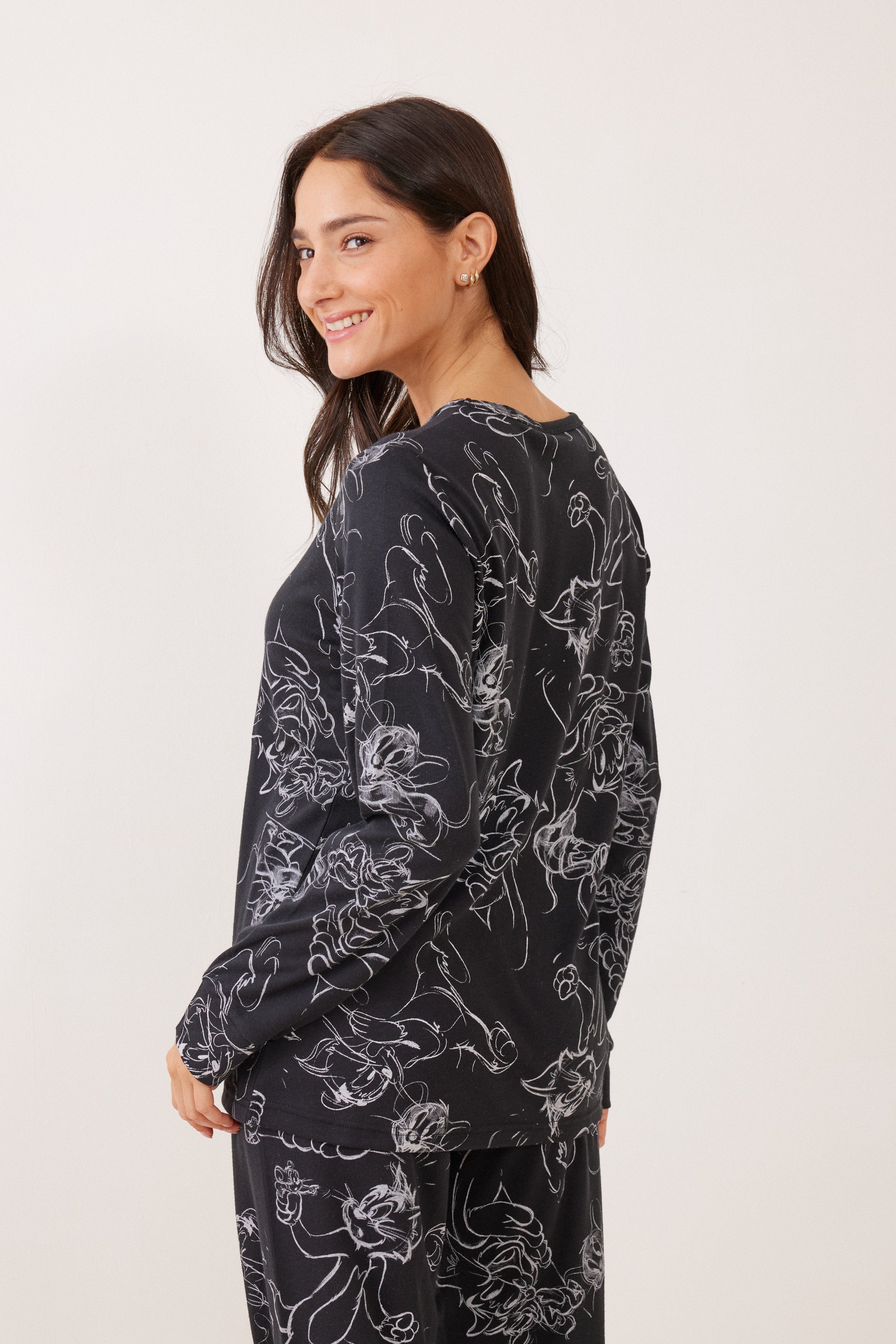 סט פיג'מה אינטרלוק TOM&JERRY