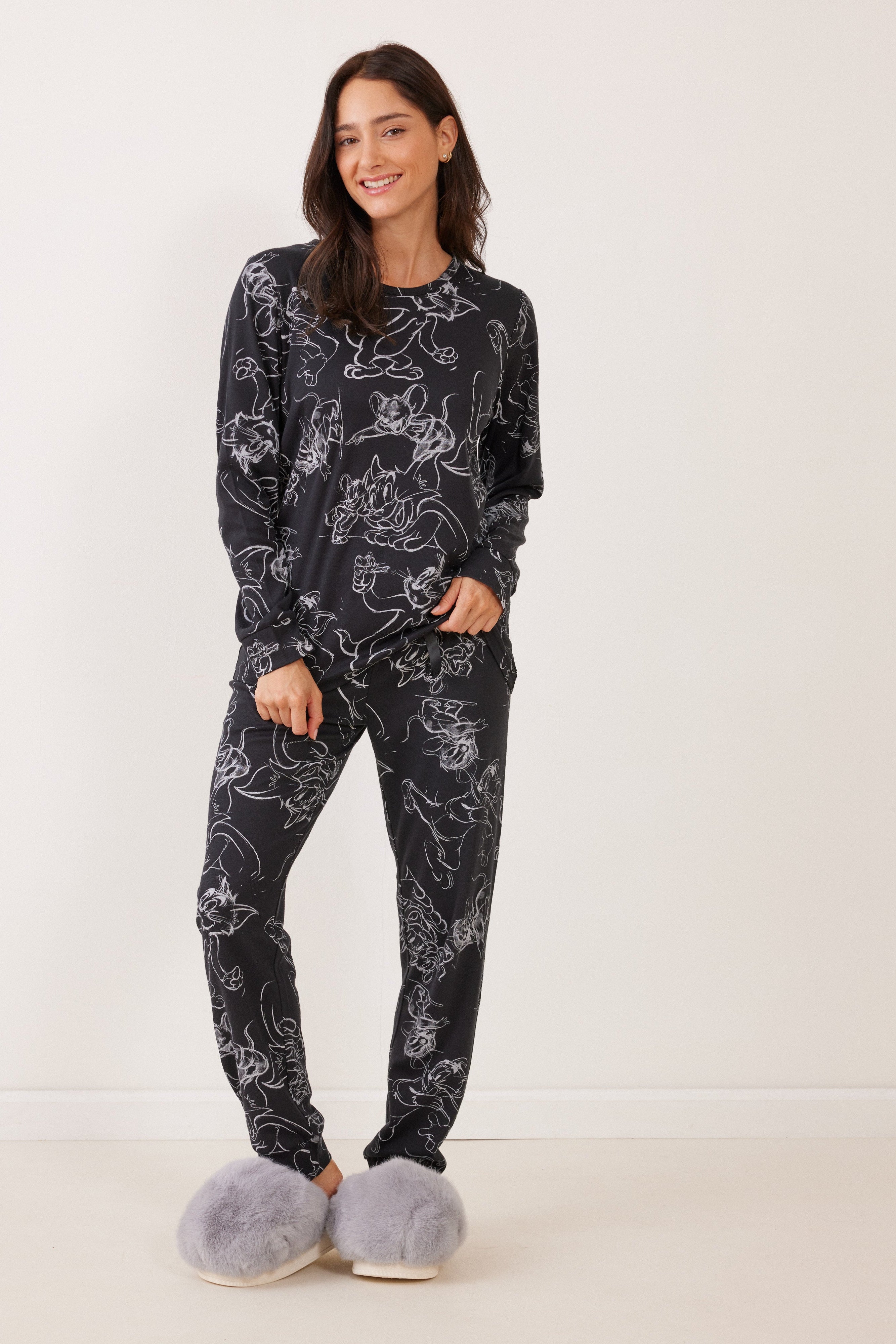 סט פיג'מה אינטרלוק TOM&JERRY