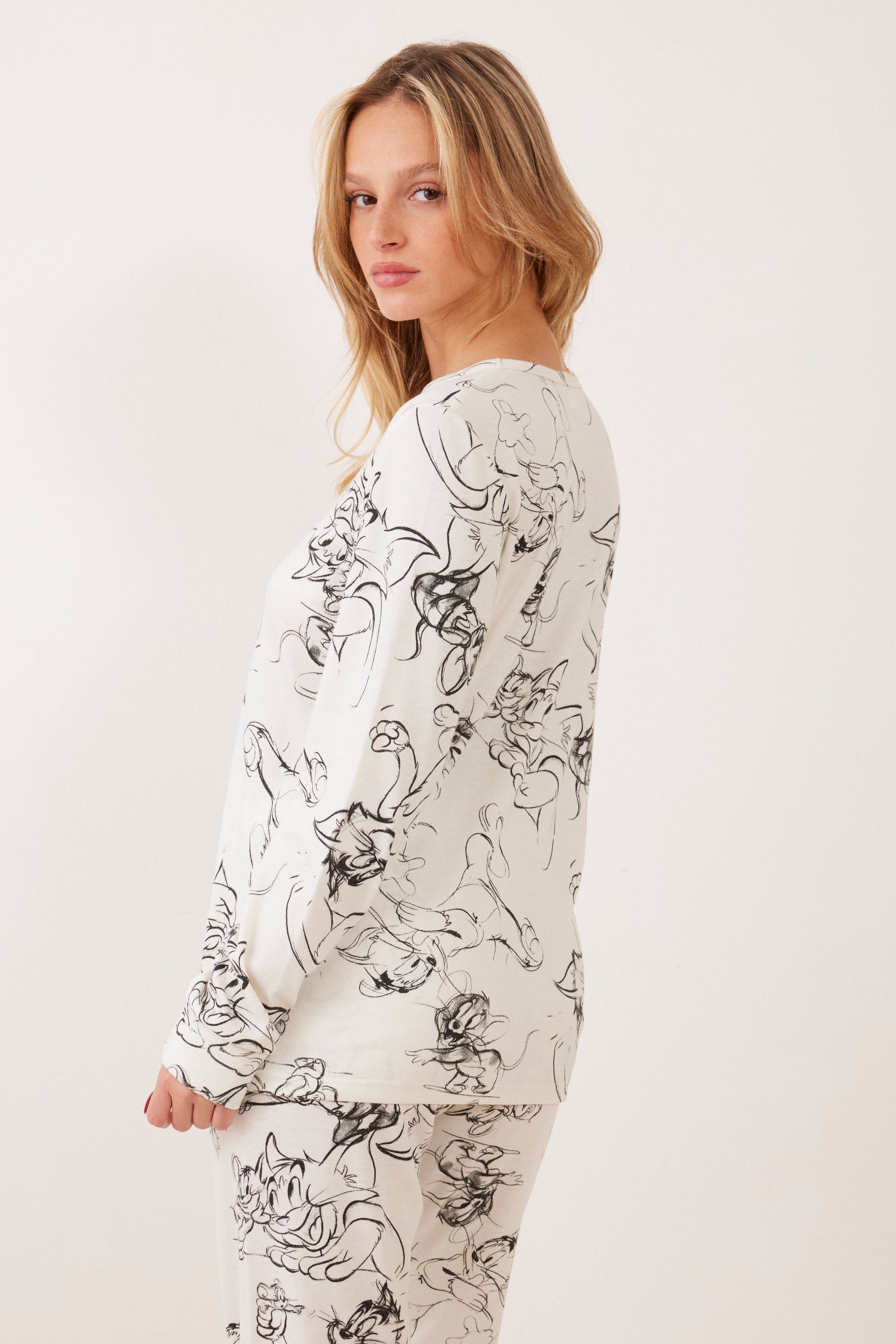 סט פיג'מה אינטרלוק TOM&JERRY