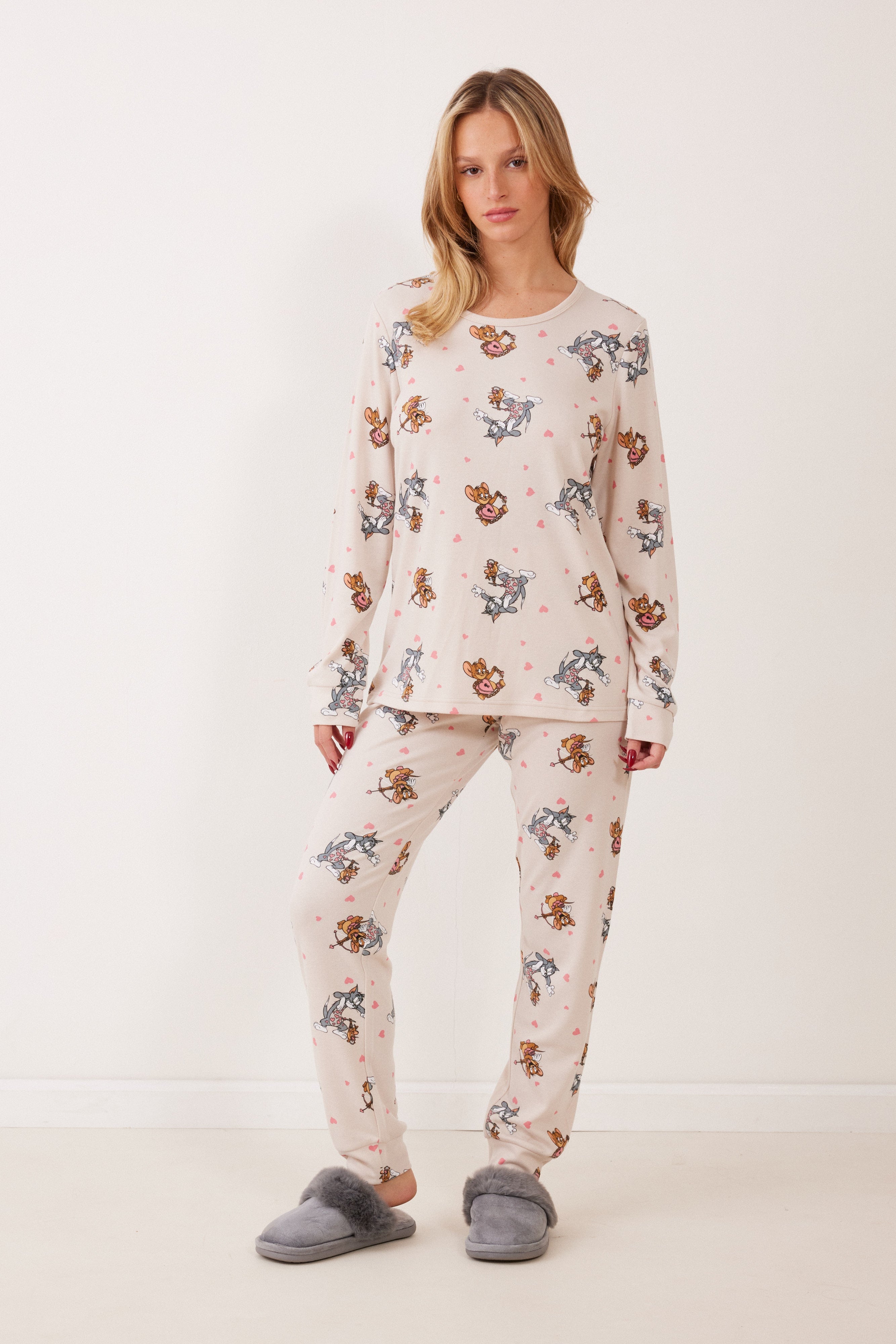 סט פיג'מה אינטרלוק TOM&JERRY