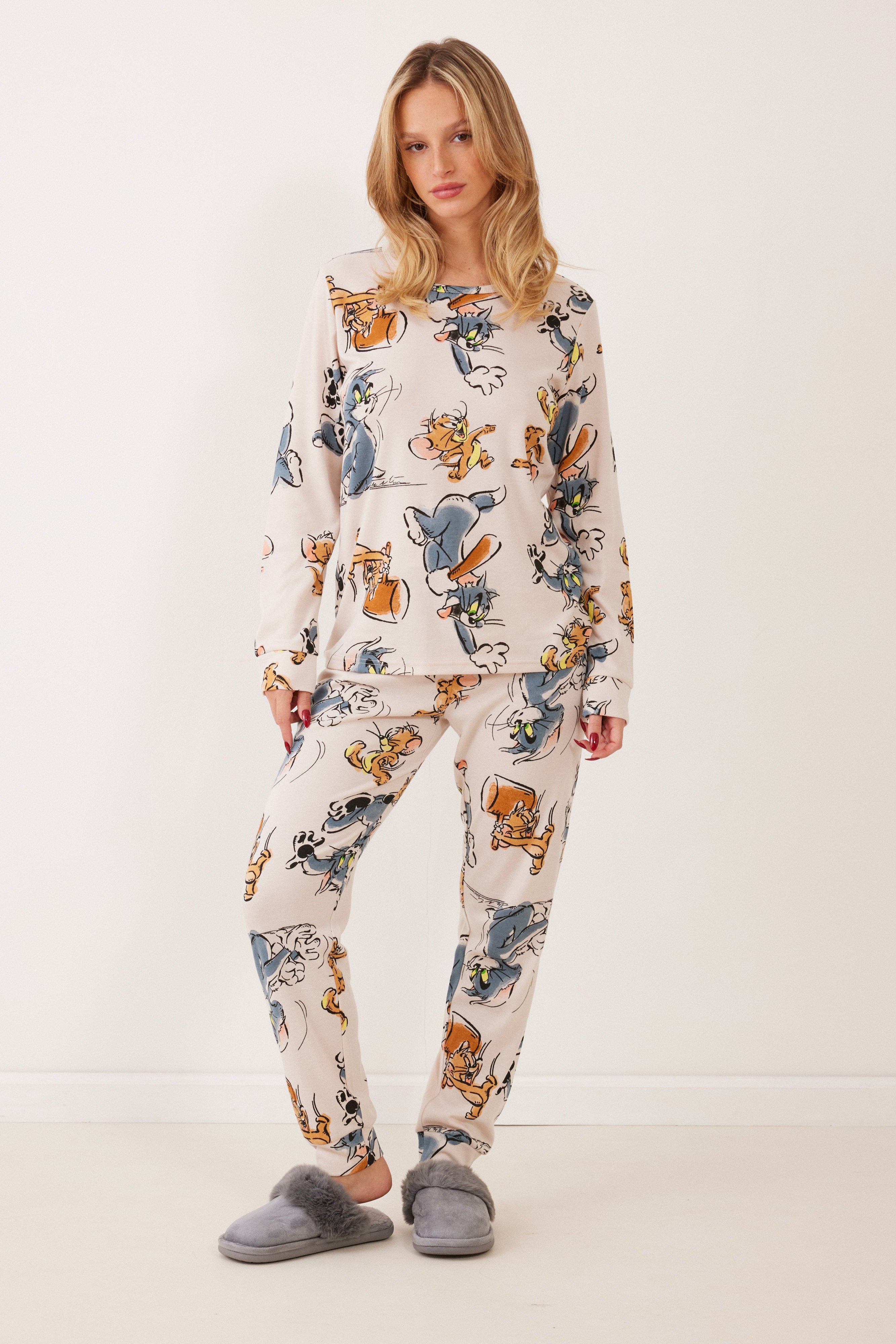 סט פיג'מה אינטרלוק TOM&JERRY