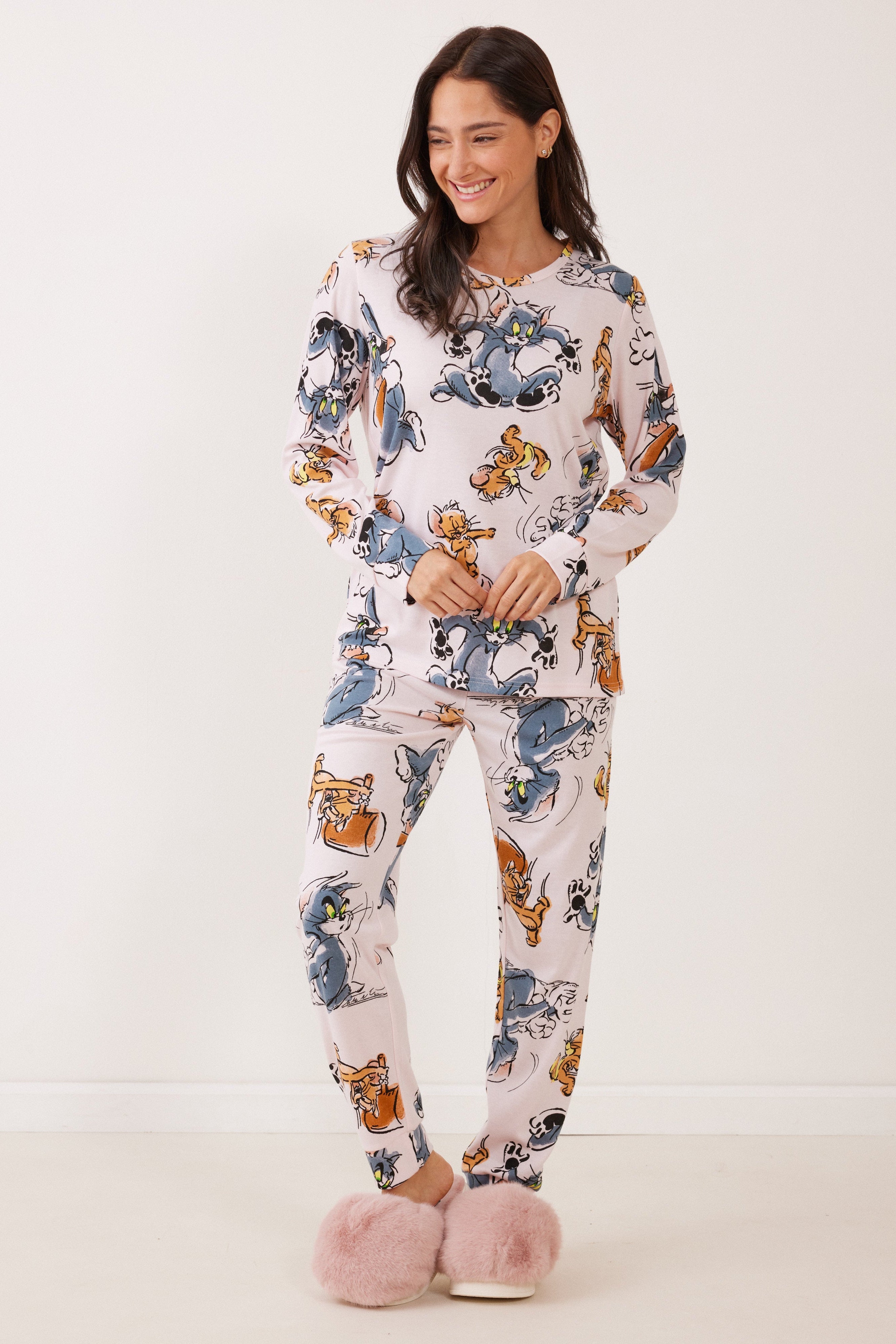 סט פיג'מה אינטרלוק TOM&JERRY
