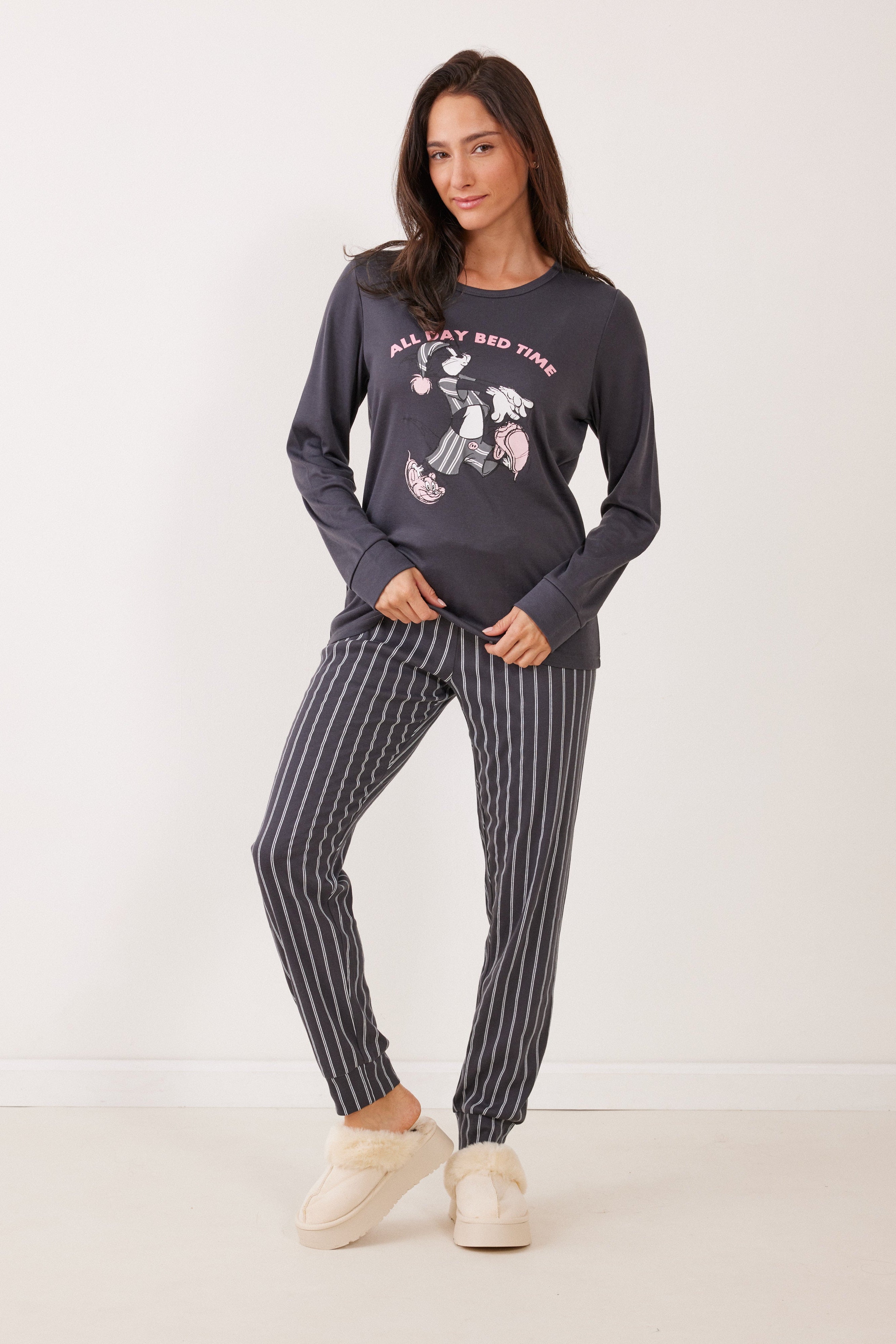 סט פיג'מה אינטרלוק TOM&JERRY