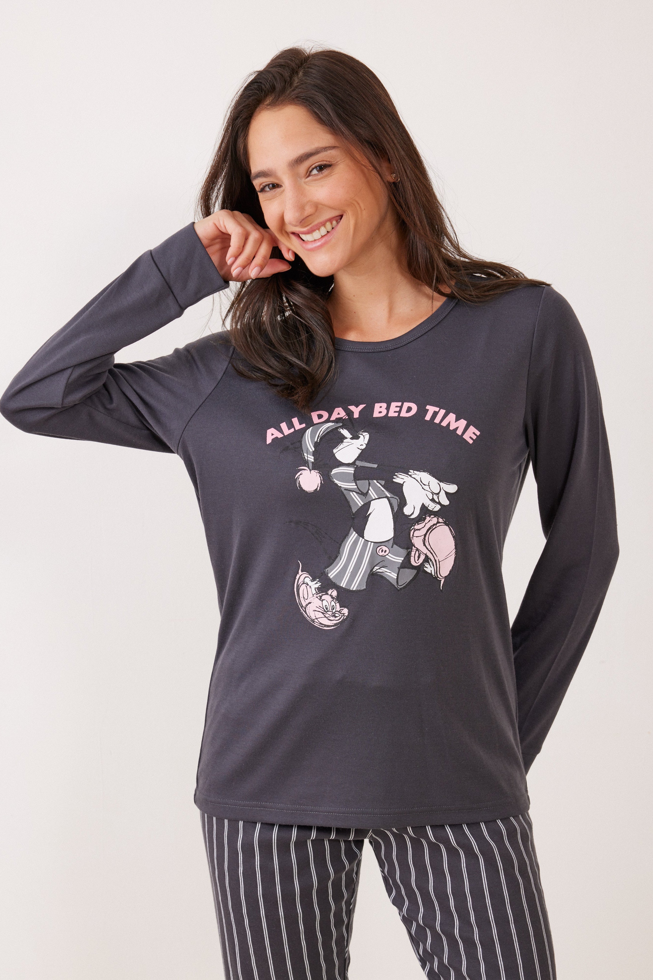 סט פיג'מה אינטרלוק TOM&JERRY