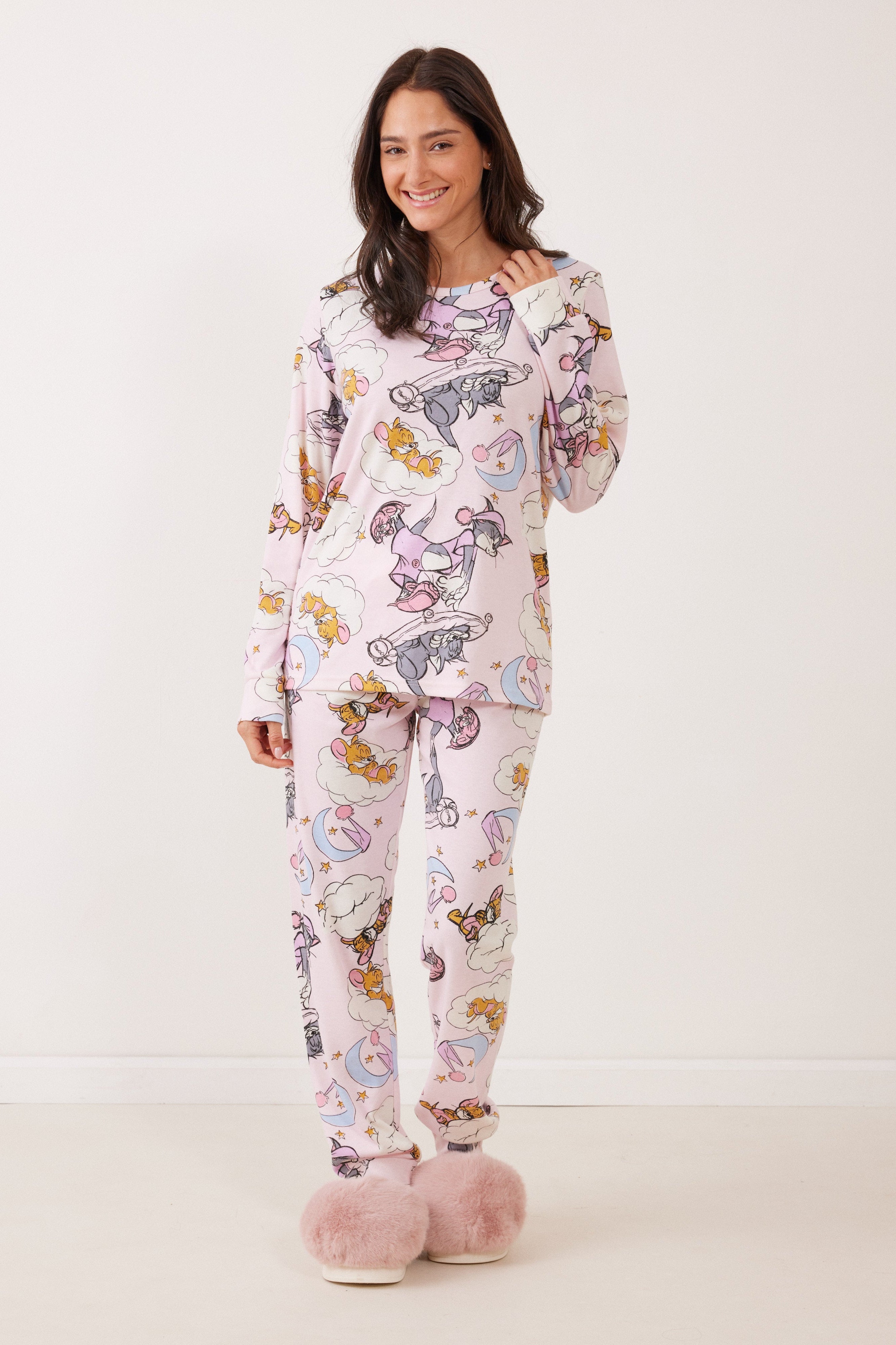 סט פיג'מה אינטרלוק TOM&JERRY