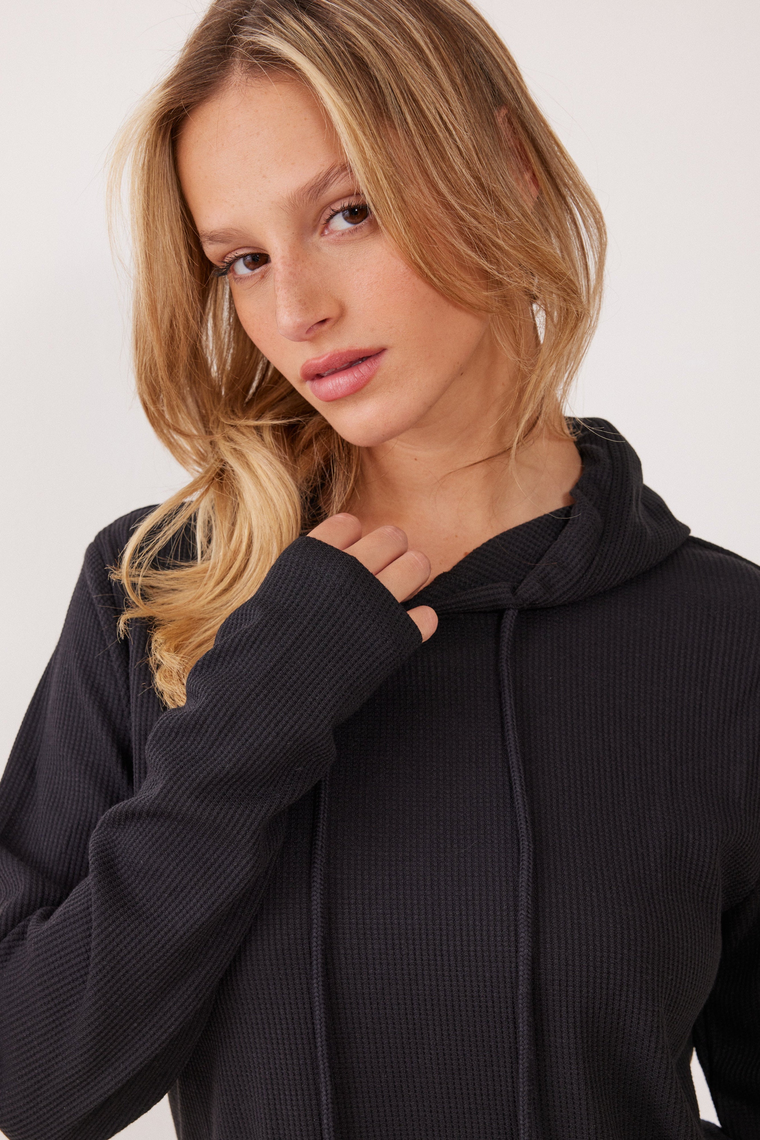 סט חליפת פנאי קפוצ'ון וואפל