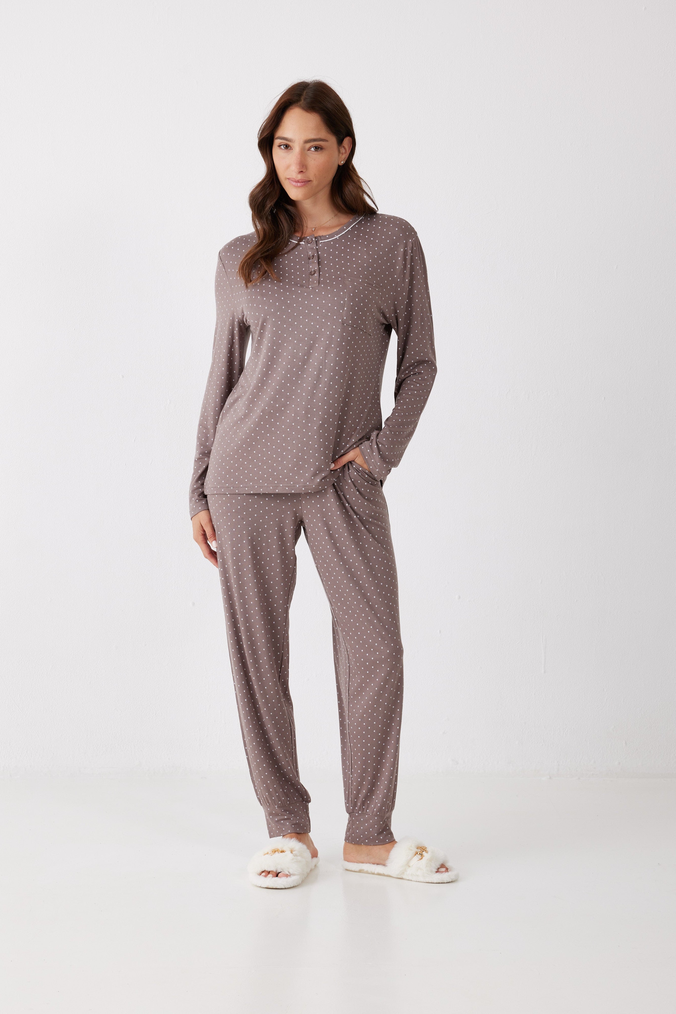 פיג'מה נקודות ויסקוזה