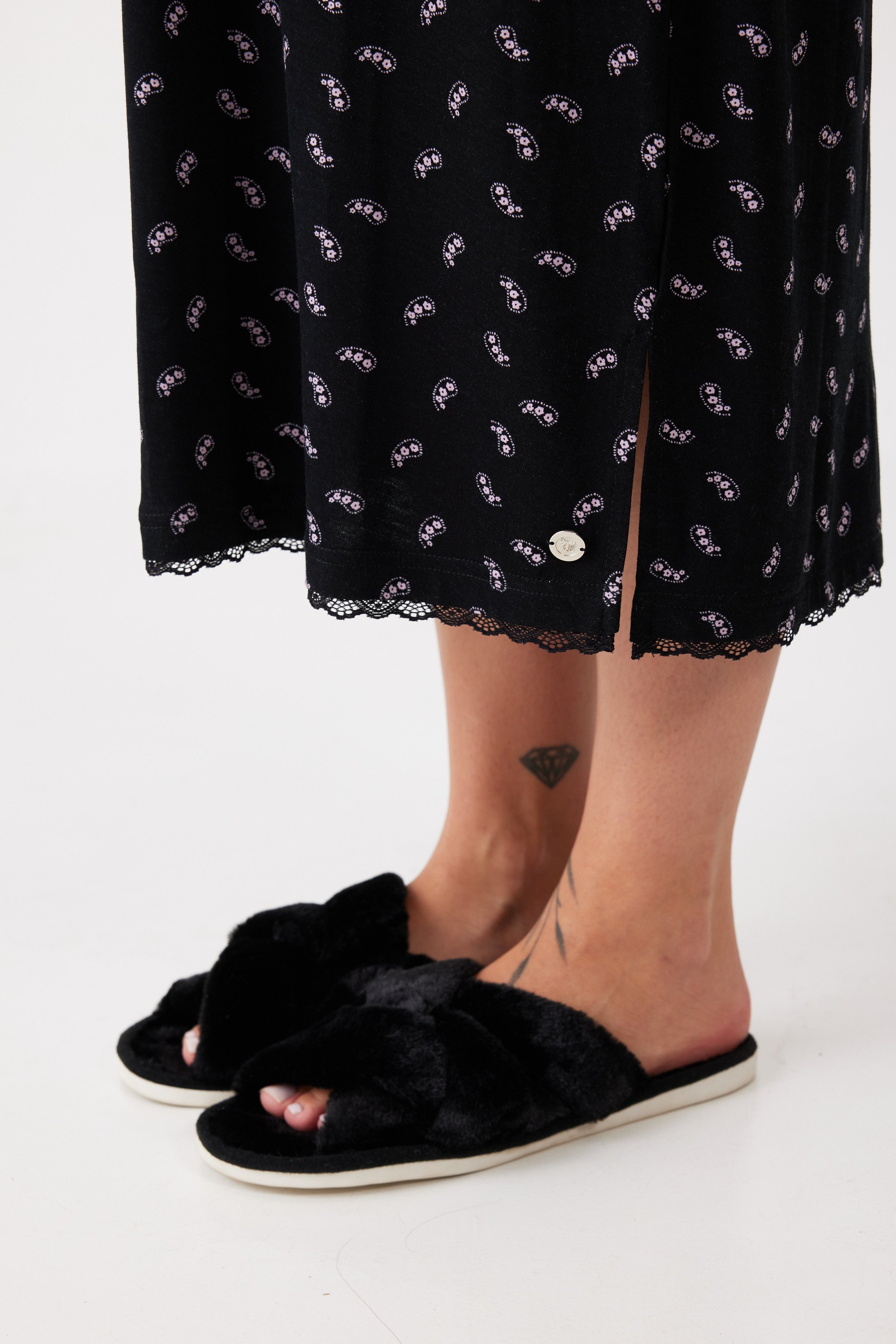 כותונת הדפס ויסקוזה