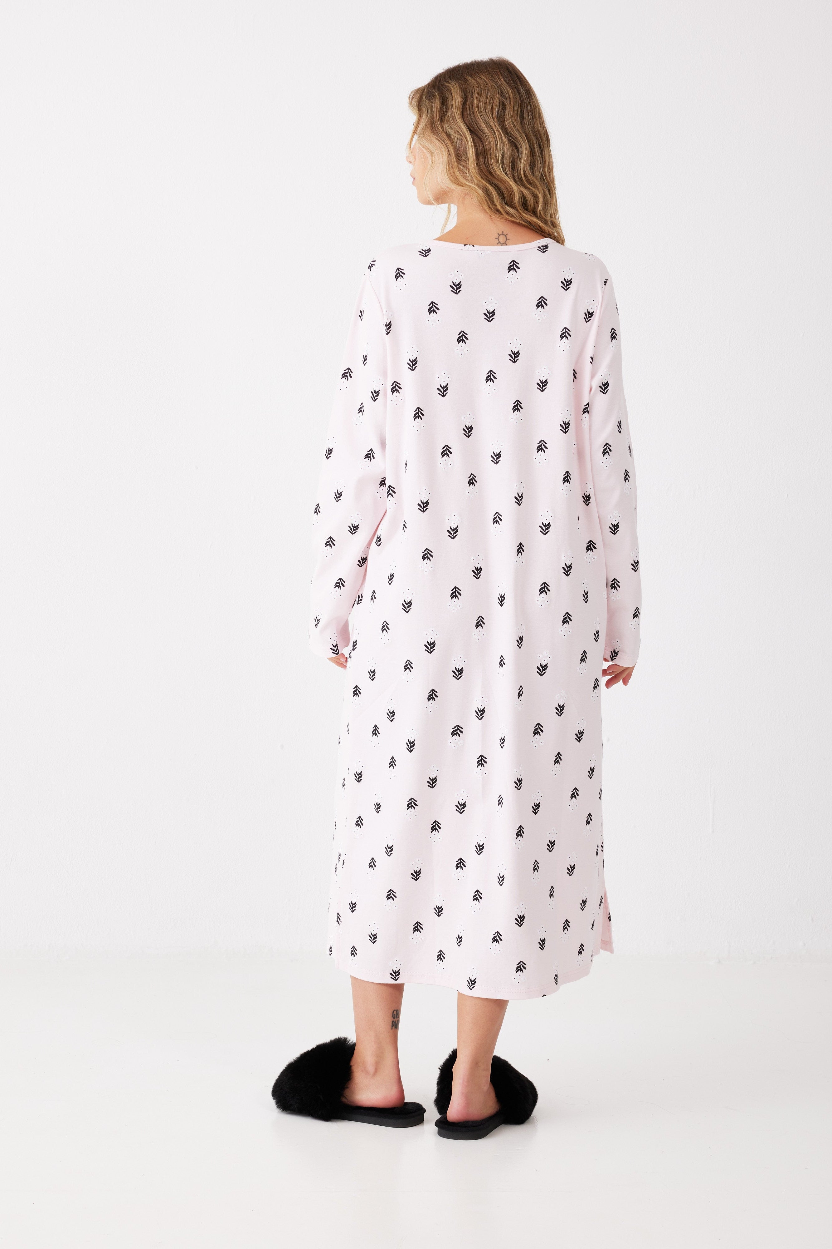 כותונת פרחים כותנה