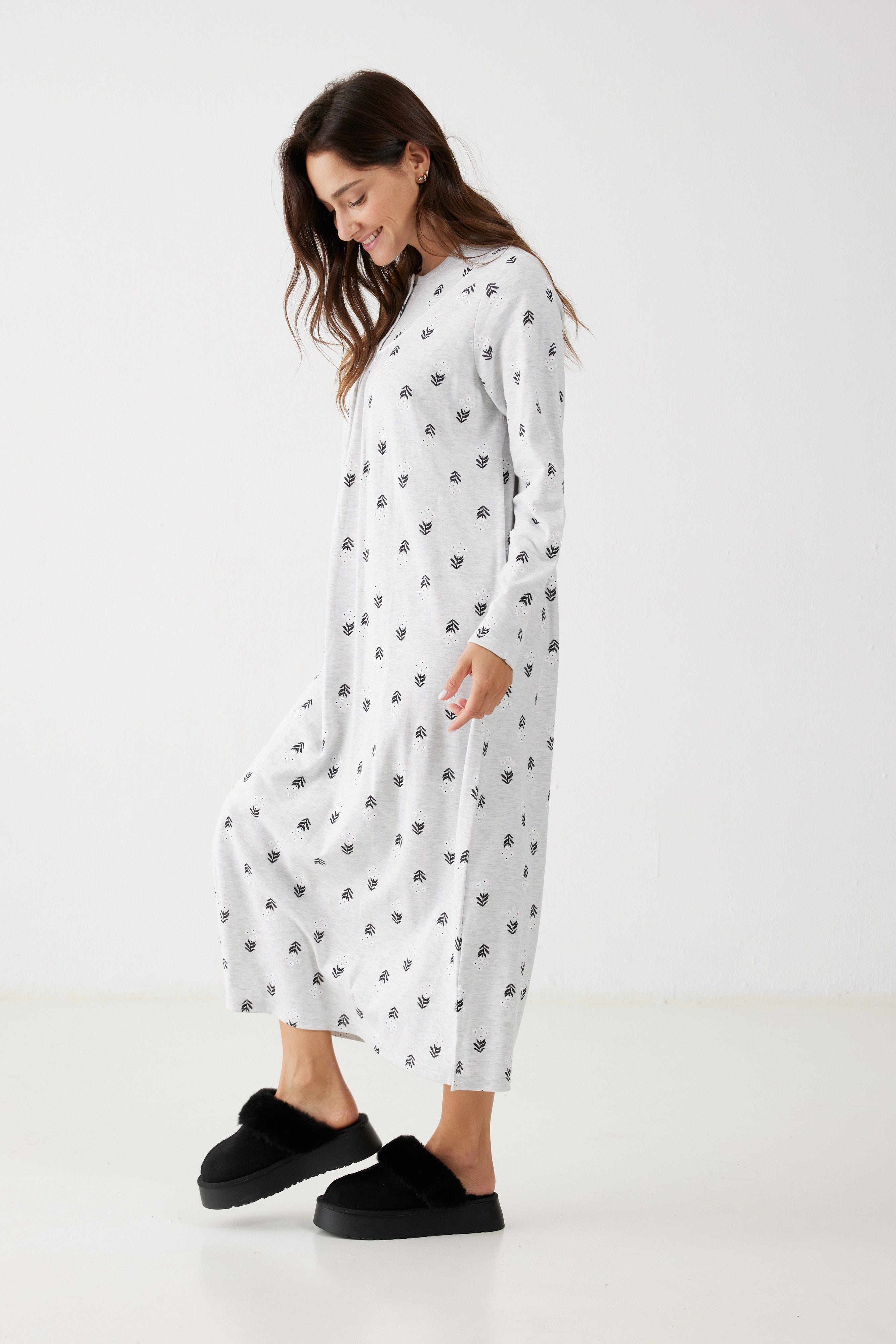 כותונת פרחים כותנה