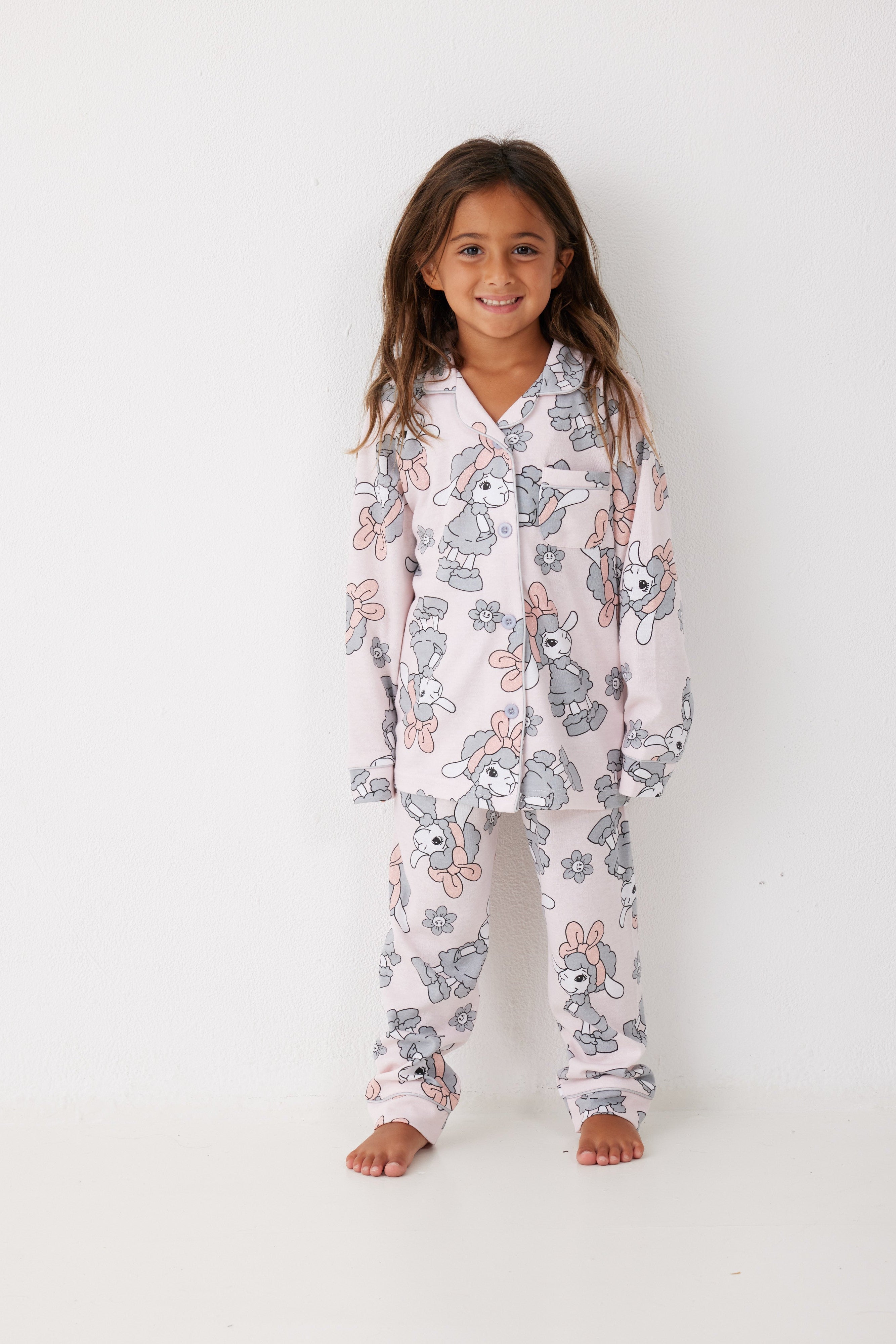 פיג'מה ילדים פיפה מכופתרת