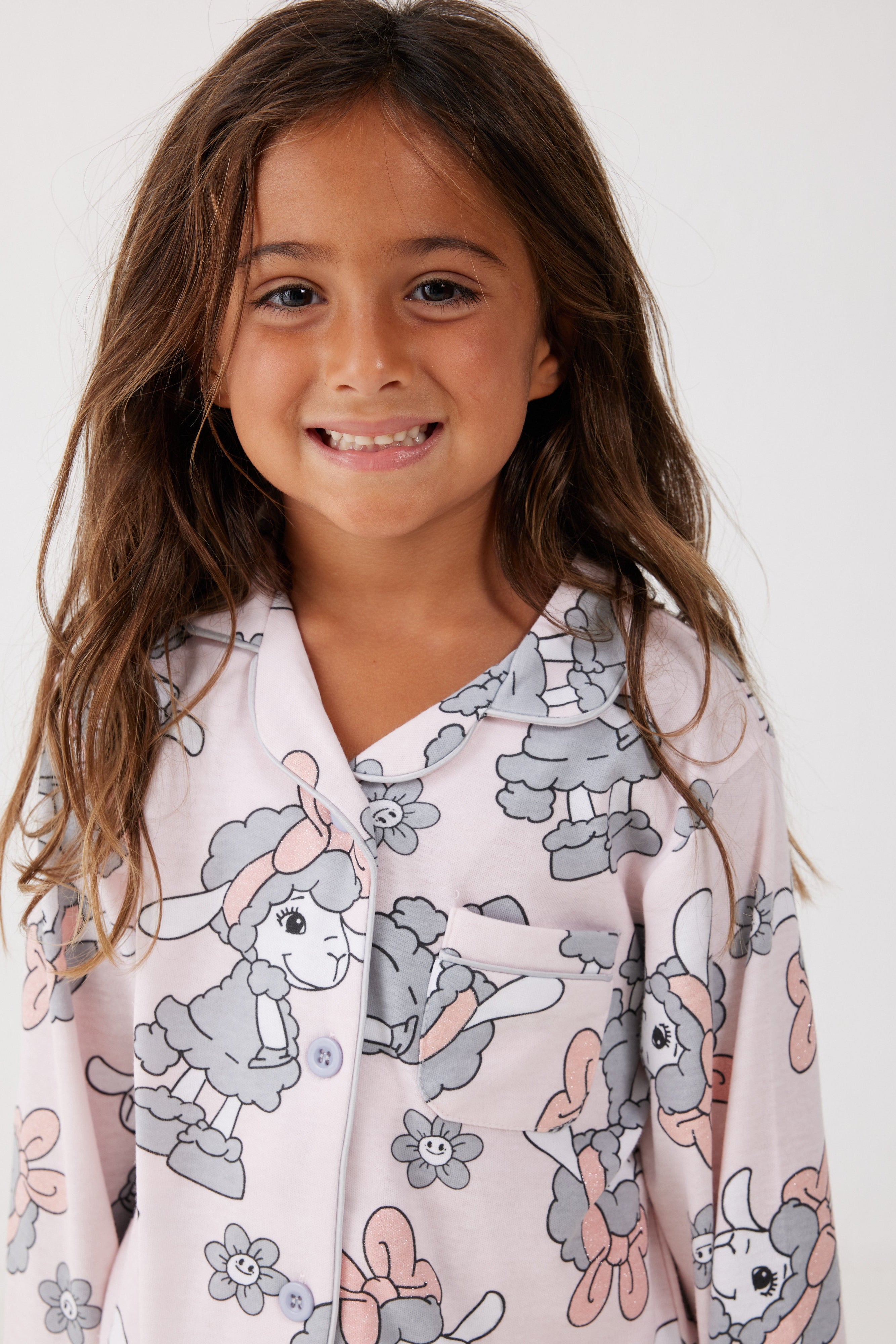 פיג'מה ילדים פיפה מכופתרת