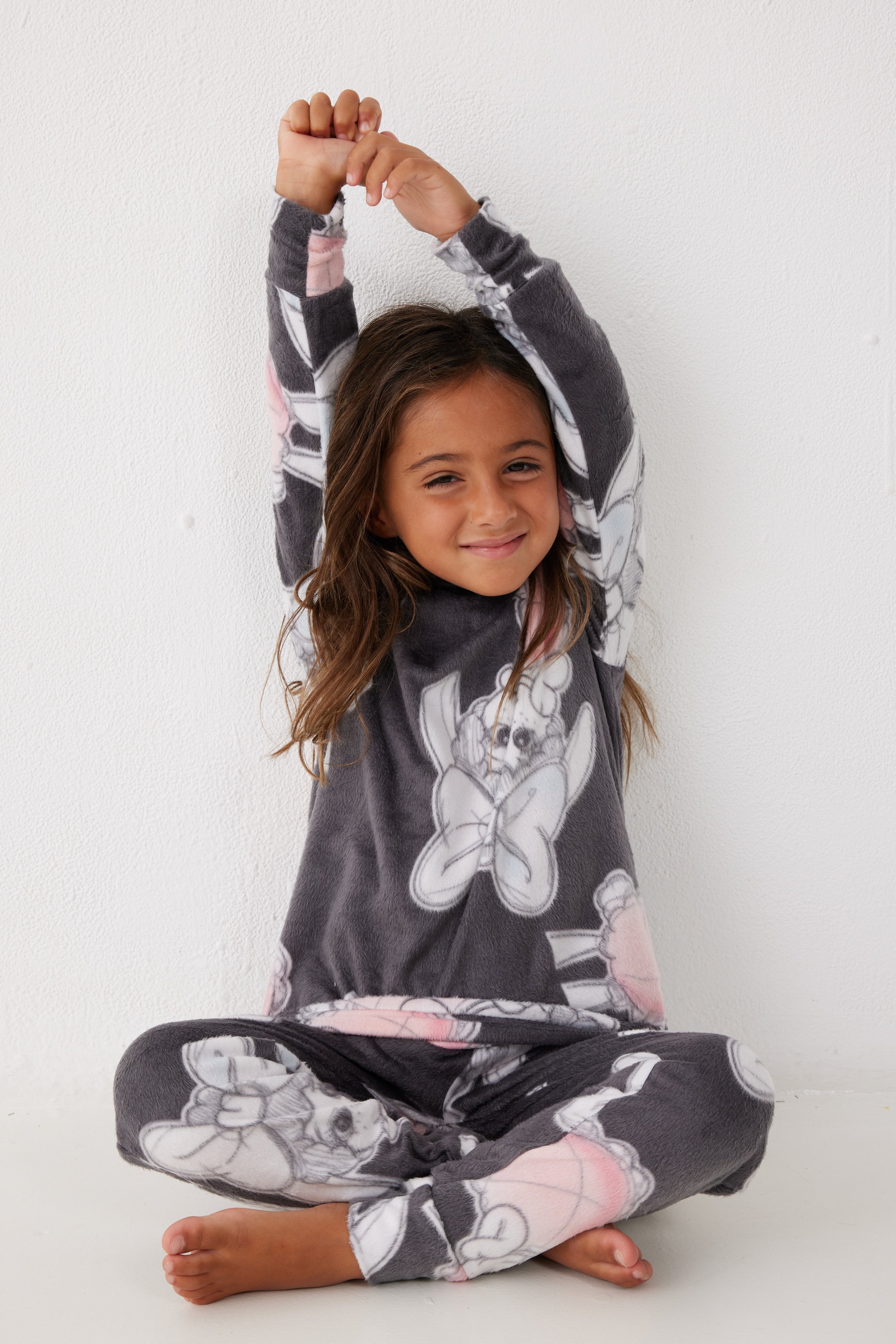 פיג'מת ילדים פיפה מינק