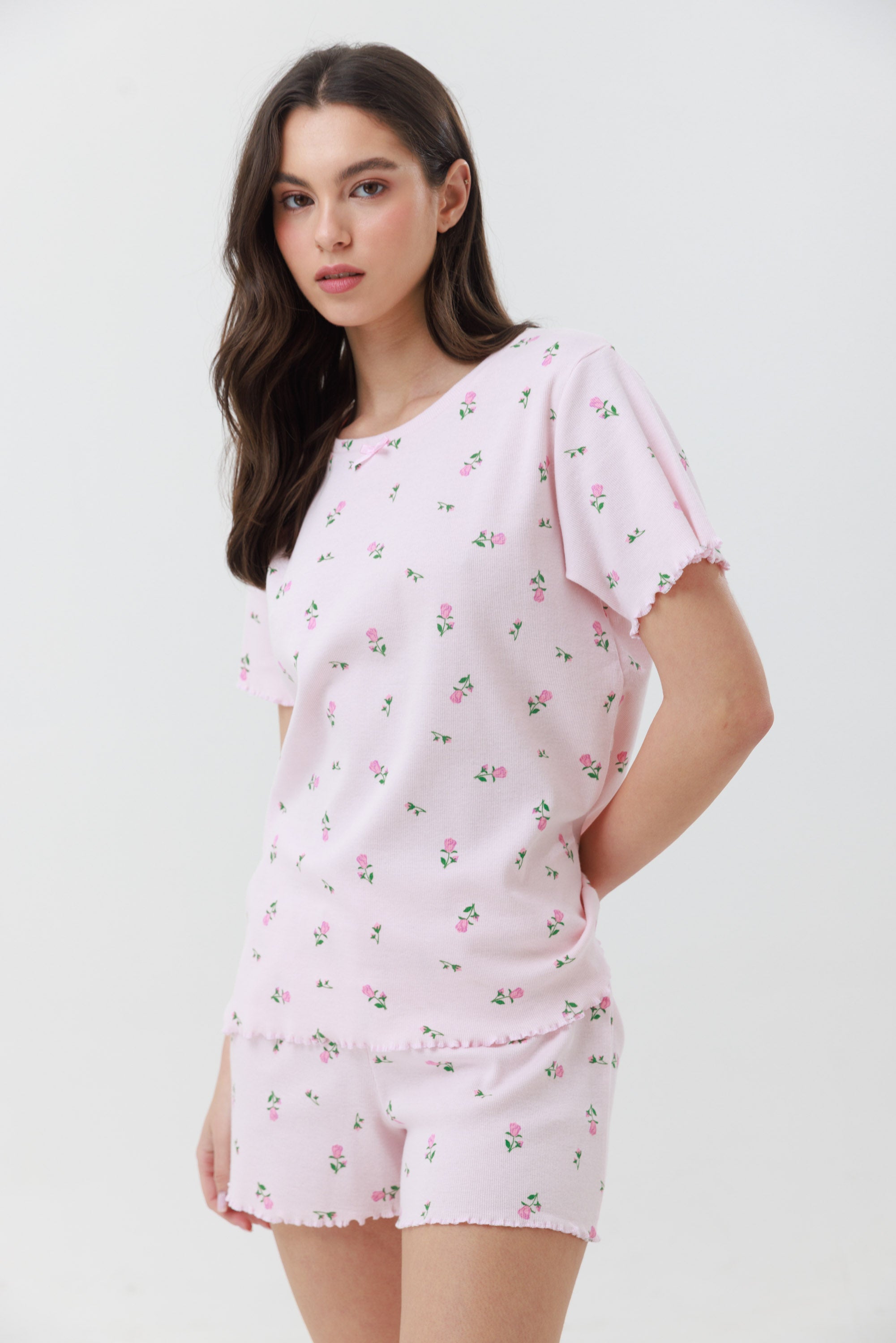 פיג'מה קצרה ריב