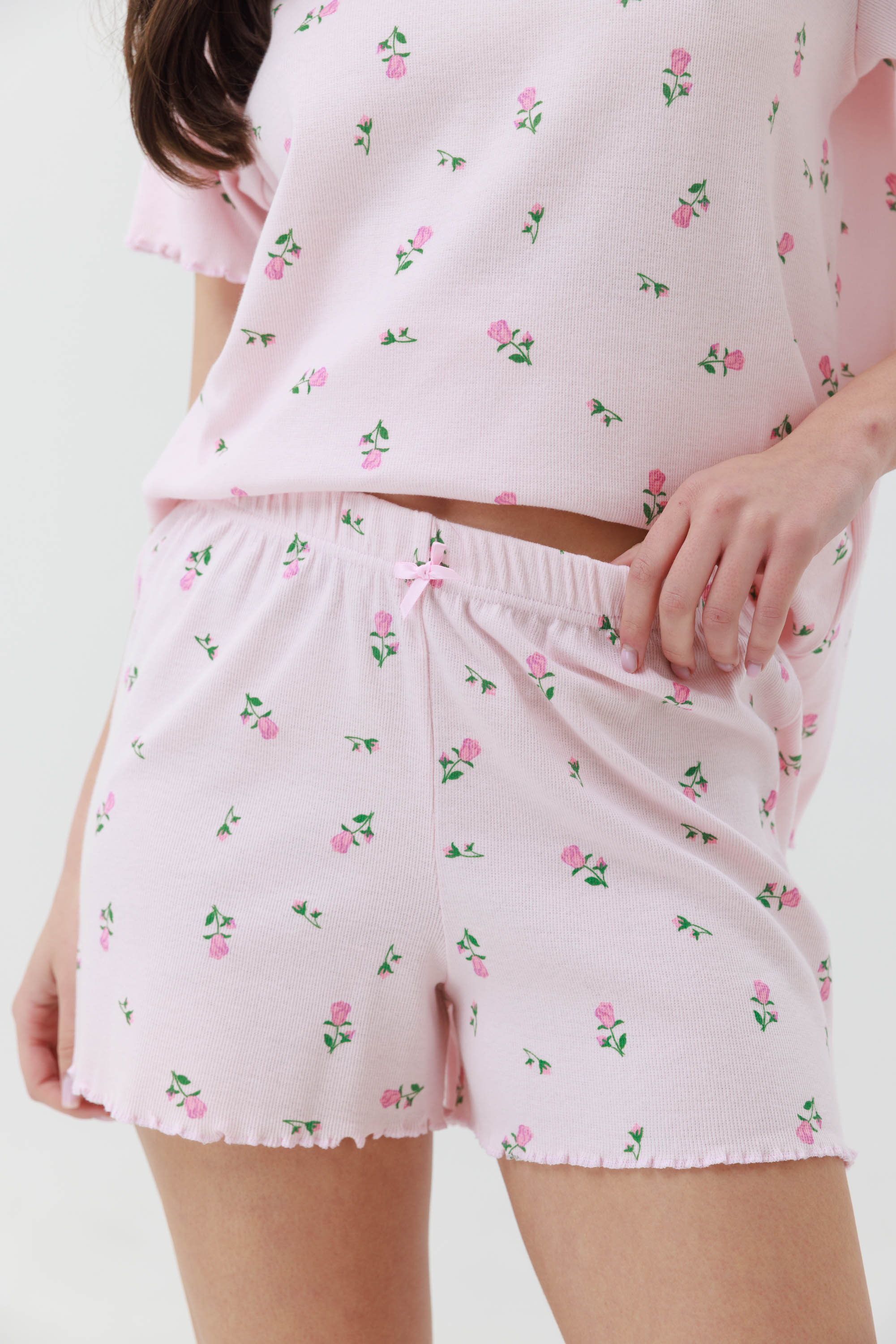 פיג'מה קצרה ריב