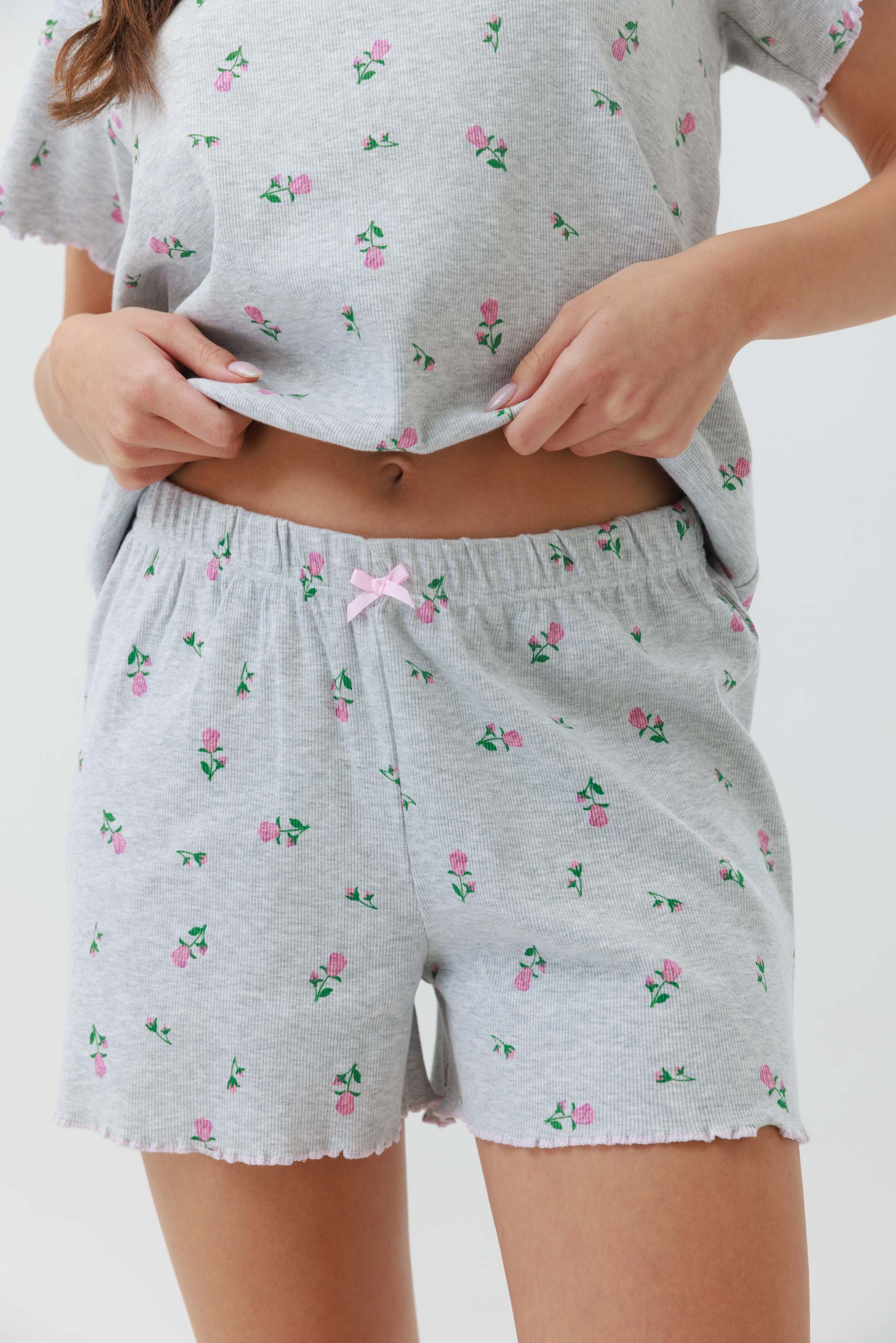 פיג'מה קצרה ריב