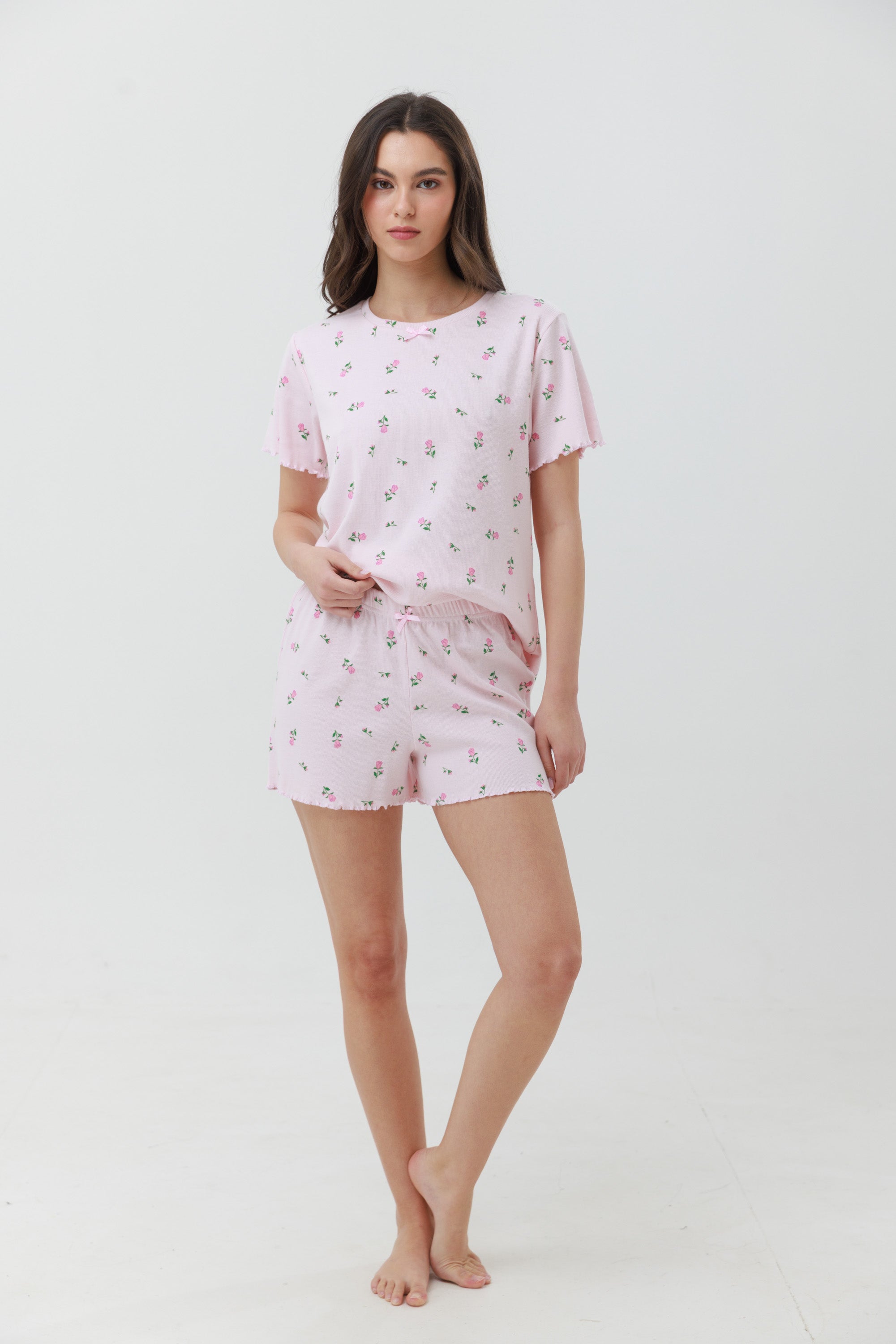 פיג'מה קצרה ריב