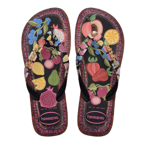 TOP TROPICALIA – כפכפי הוויאנס מודפס