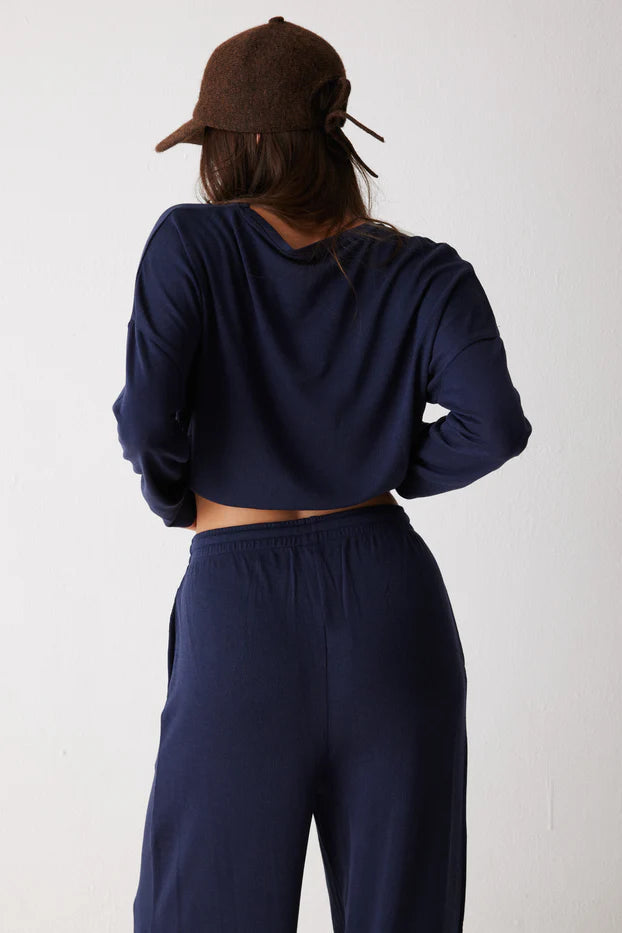 סט חליפת פנאי סריג דק