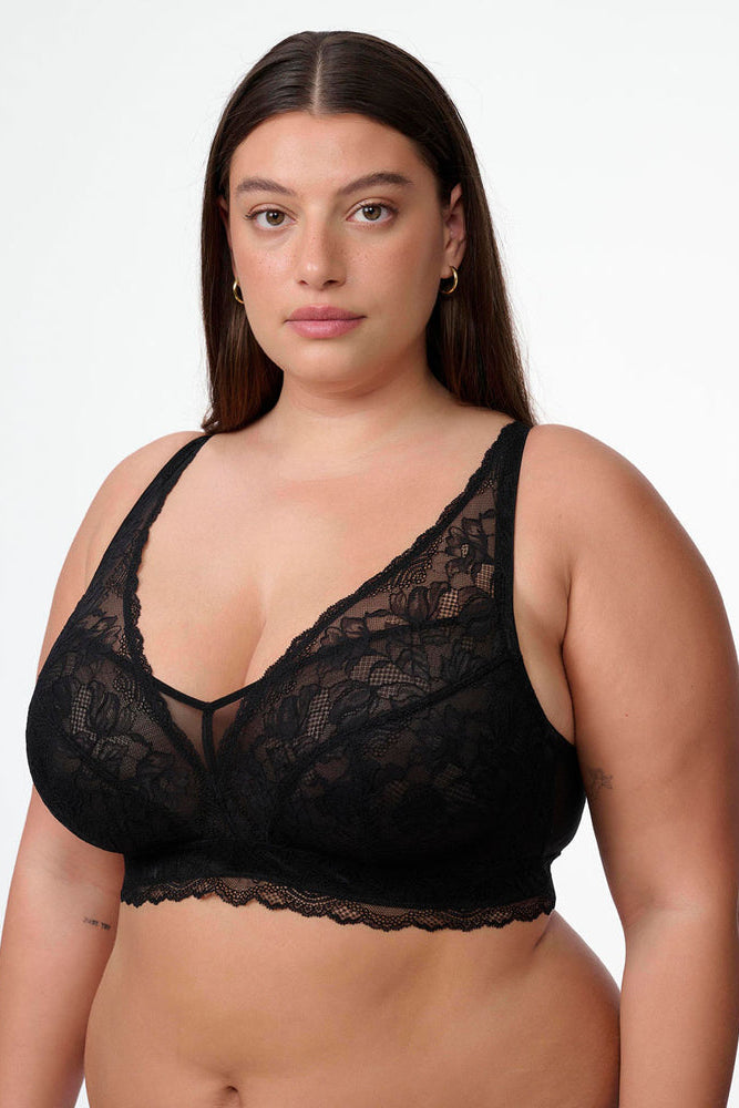 ברלט תחרה בשילוב רשת D+