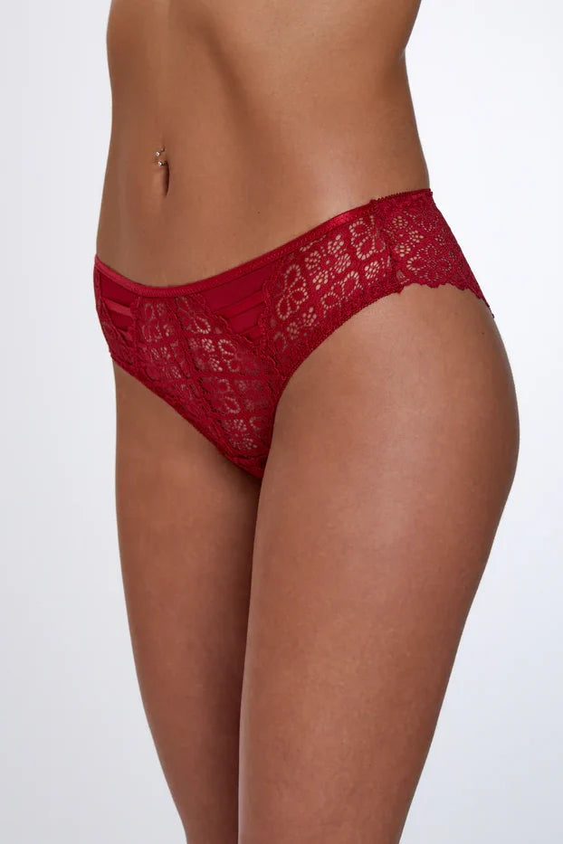 תחתון ברזילאי Lace Boxer