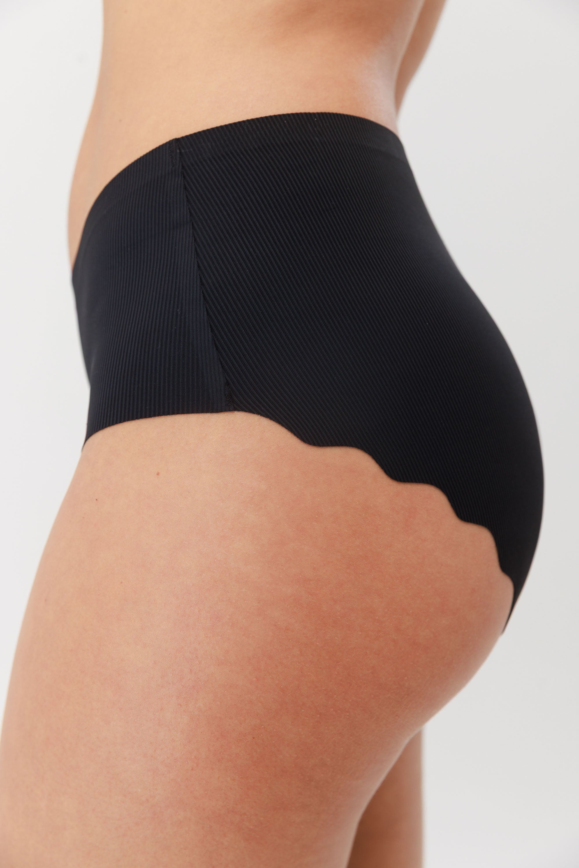 מקסי ריב מיקרו - שחור JASMINE