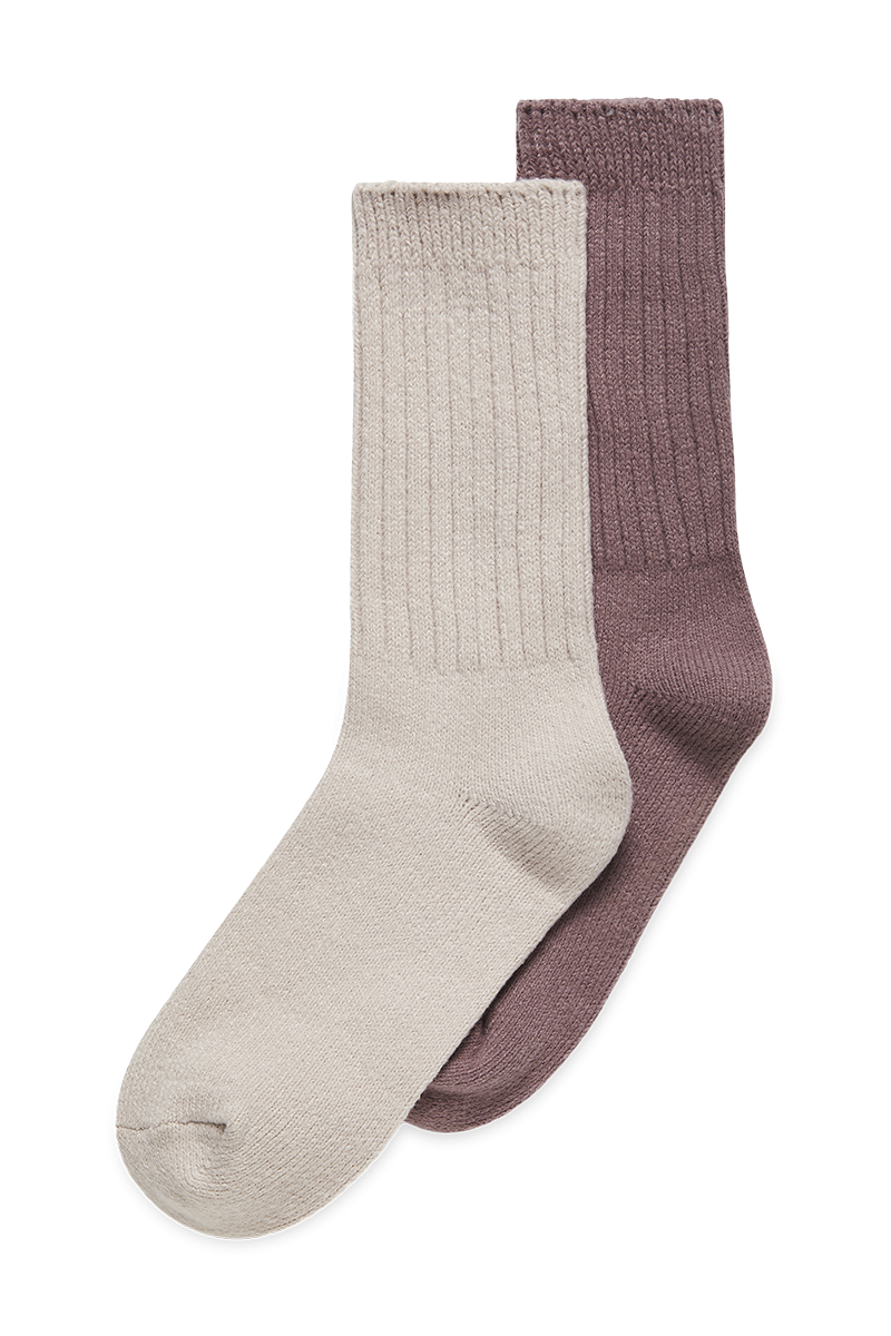 מארז 2 זוגות גרבי חורף עבות